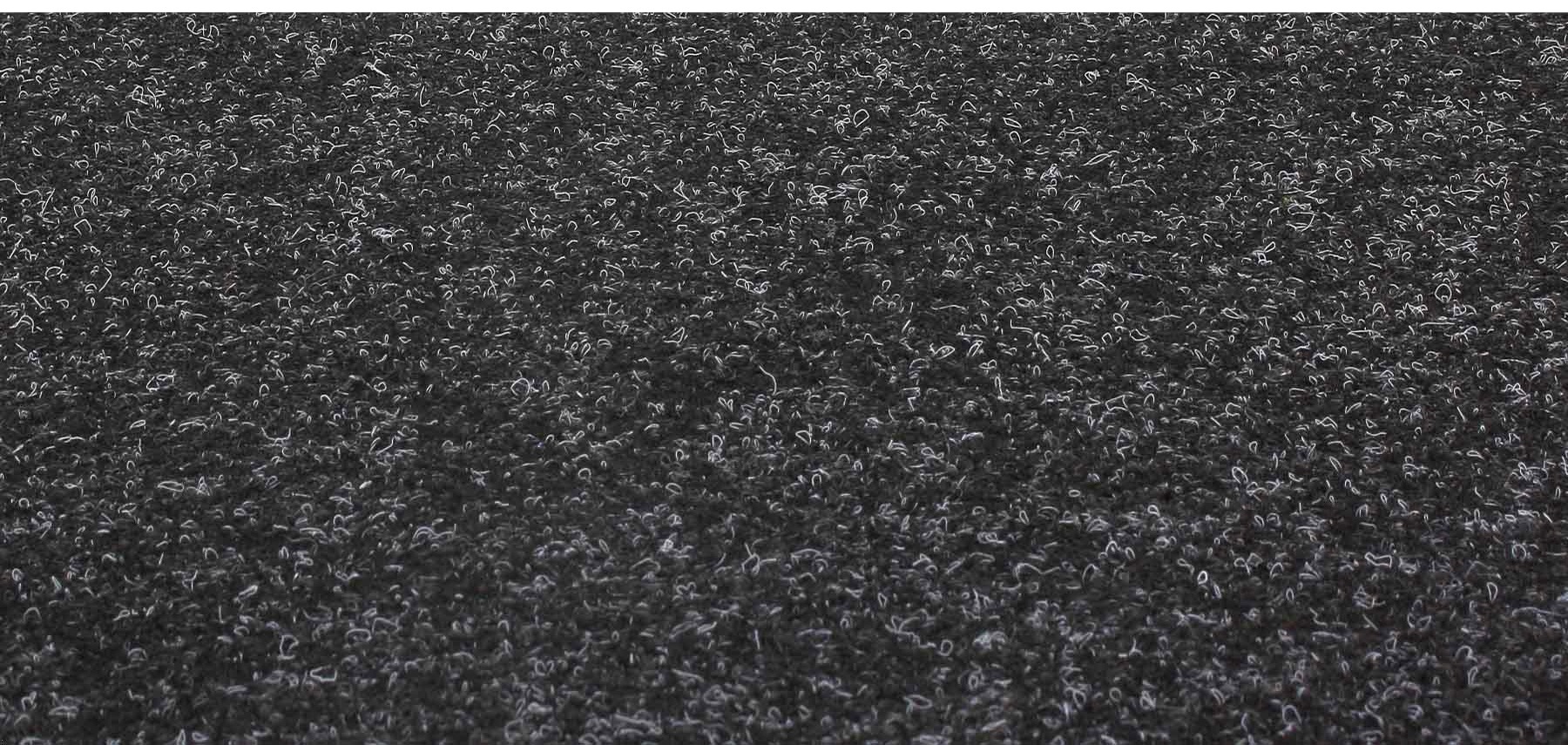 Nadelvliesteppich "TURBO, Made in Belgium", grau (anthrazit), B:200cm H:5mm L:550cm, Nadelfilz, PRIMAFLOR-IDEEN IN TEXTIL, Teppiche, robust und strapazierfähig, fußbodenheizungsgeeignet, Kurzflor Teppich 3