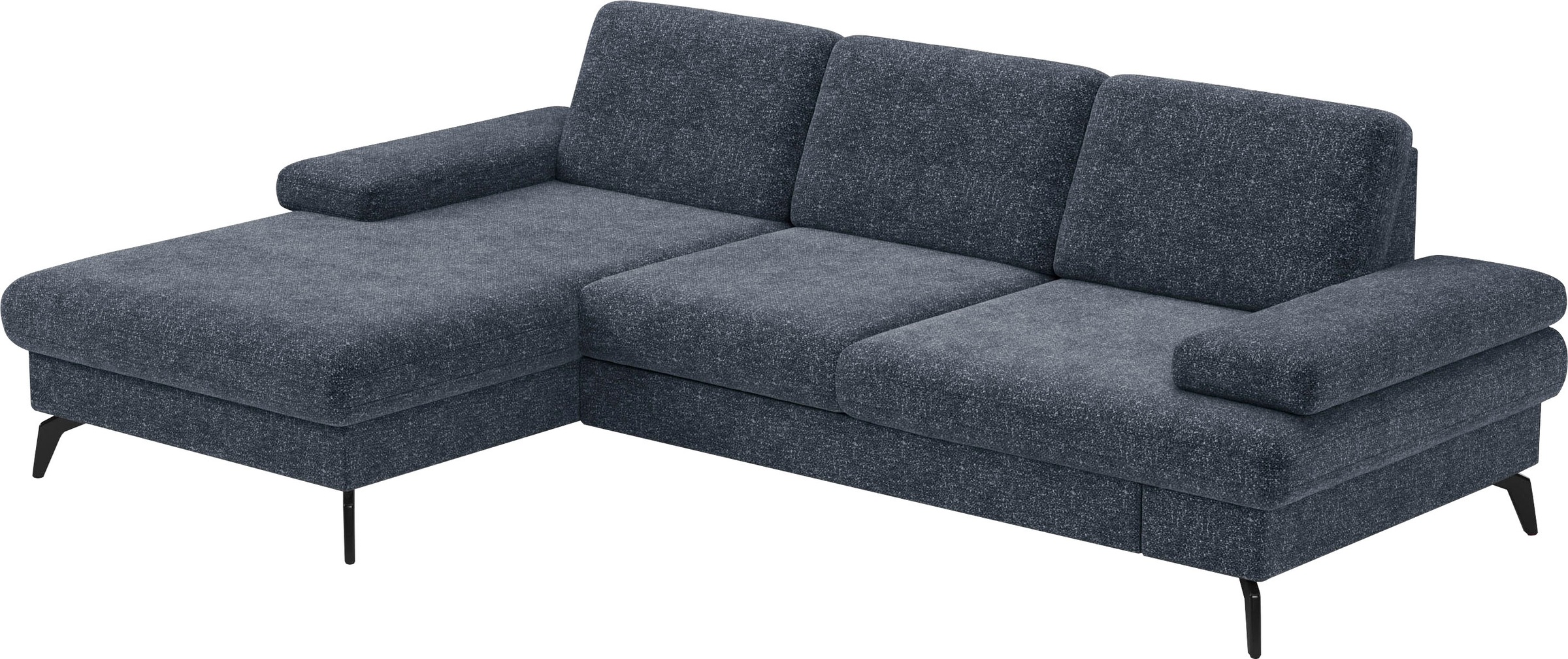 sit&more Ecksofa »Morris L-Form, inkl. Sitztiefenverstellung«, wahlweise mit Armteilverstellung, Bettfunktion & Bettkasten