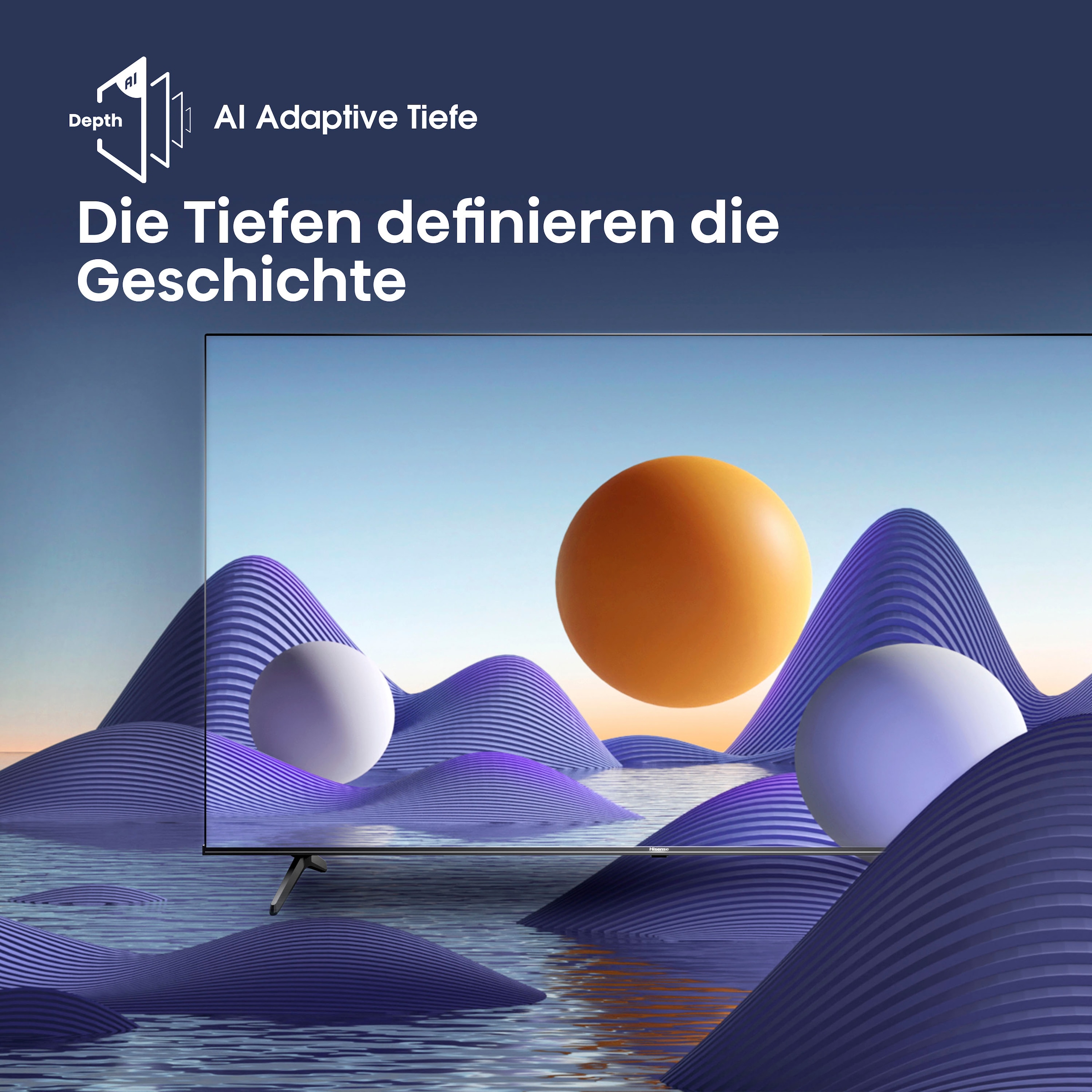 Hisense LED-Fernseher »Hisense 75E61KT«, 190 cm/75 Zoll, 4K Ultra HD, Smart-TV, Smart-TV, Dolby Vision, Triple Tuner DVB-C/S/S2/T/T2