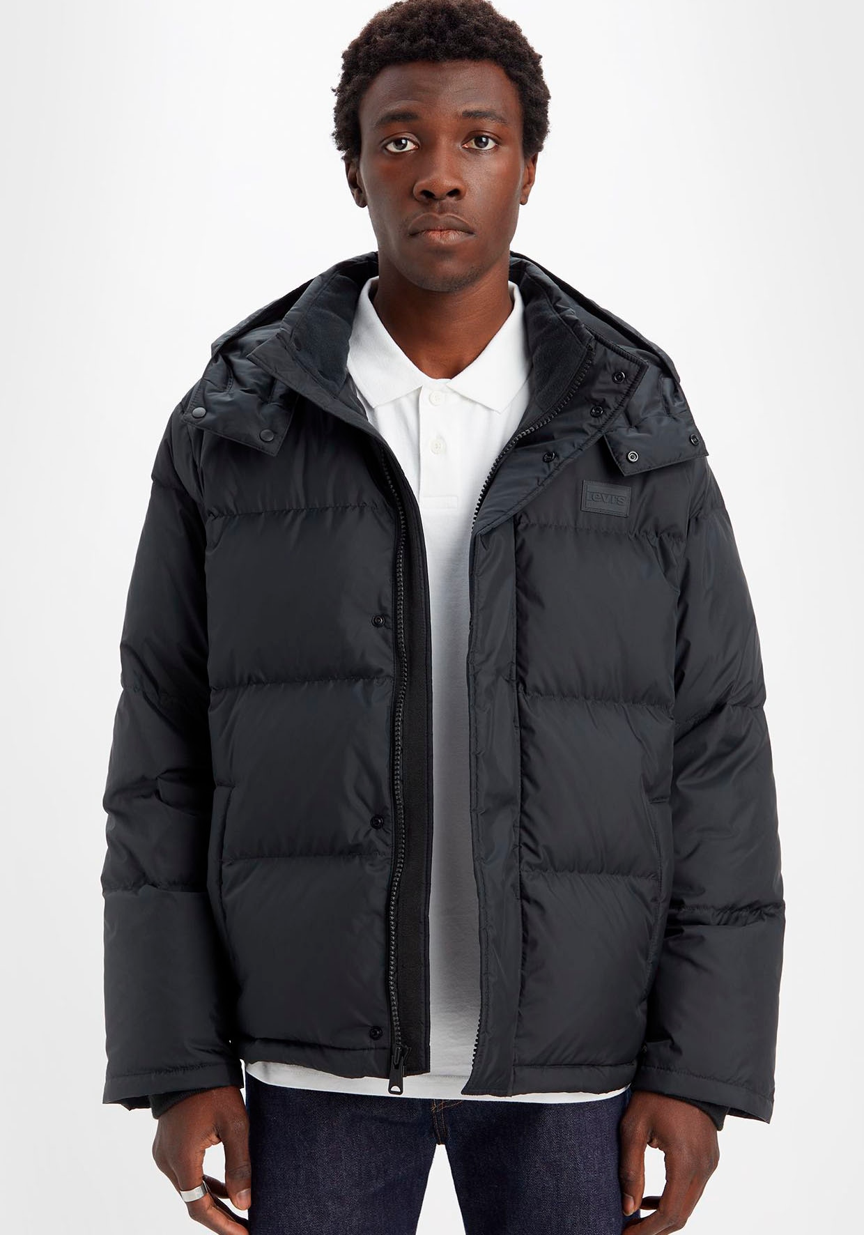 Levi's® Steppjacke »LV Jacke LAUREL SHORT PUFFER«, mit Kapuze