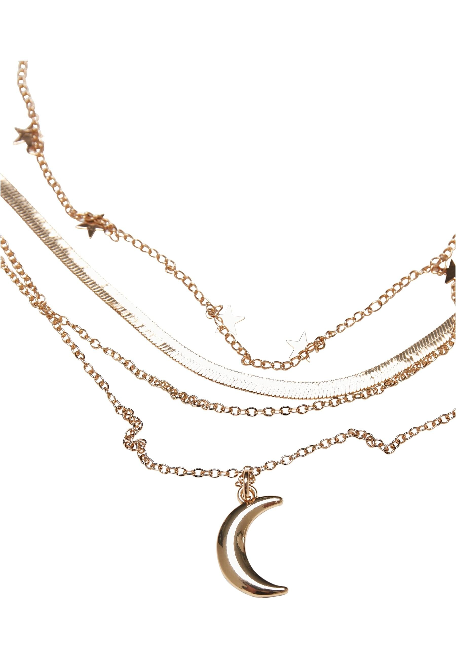 URBAN CLASSICS Halsreif »Urban Classics Unisex Stars Layering Necklace«