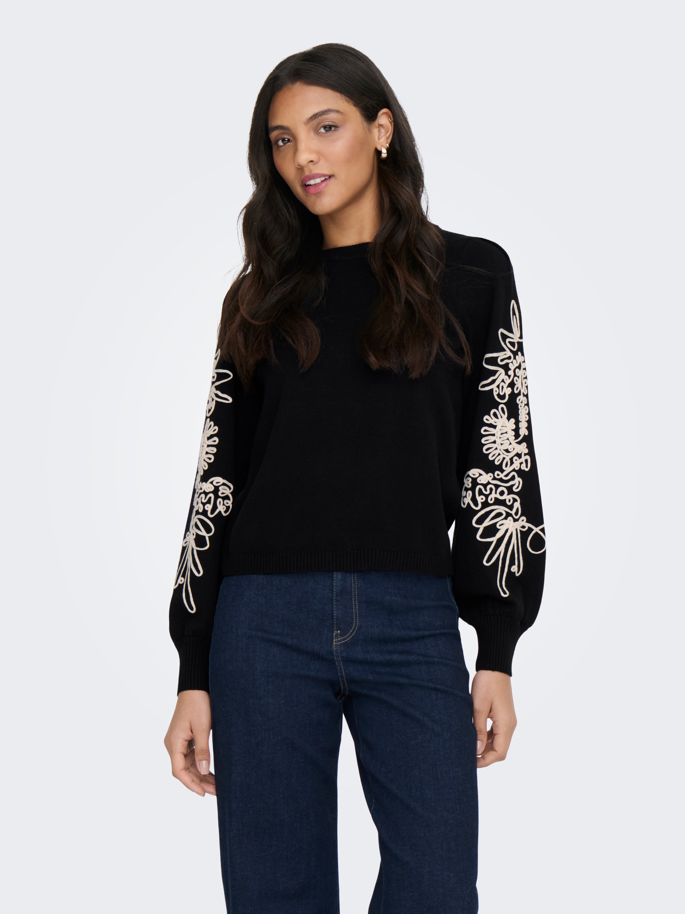 ONLY Strickpullover "ONLMAGNOLIA LS DETAIL PULLOVER KNT" günstig online kaufen