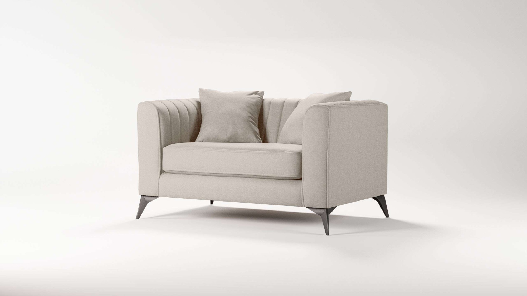 Places of Style Loveseat »MATTHEW  B/T/H: 130/86/74 cm«