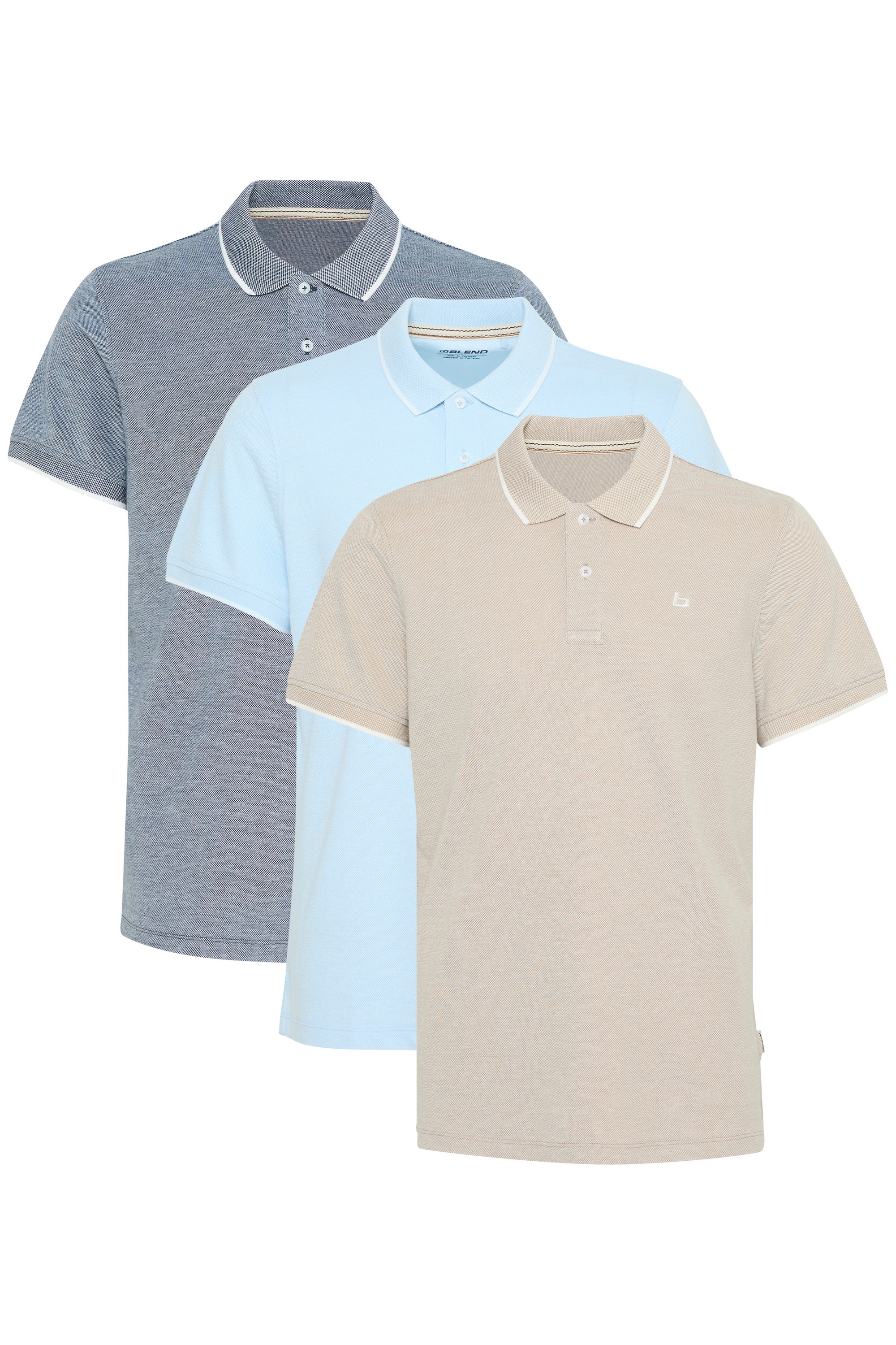 Blend Poloshirt "BHPolo", Lässiges Poloshirt günstig online kaufen