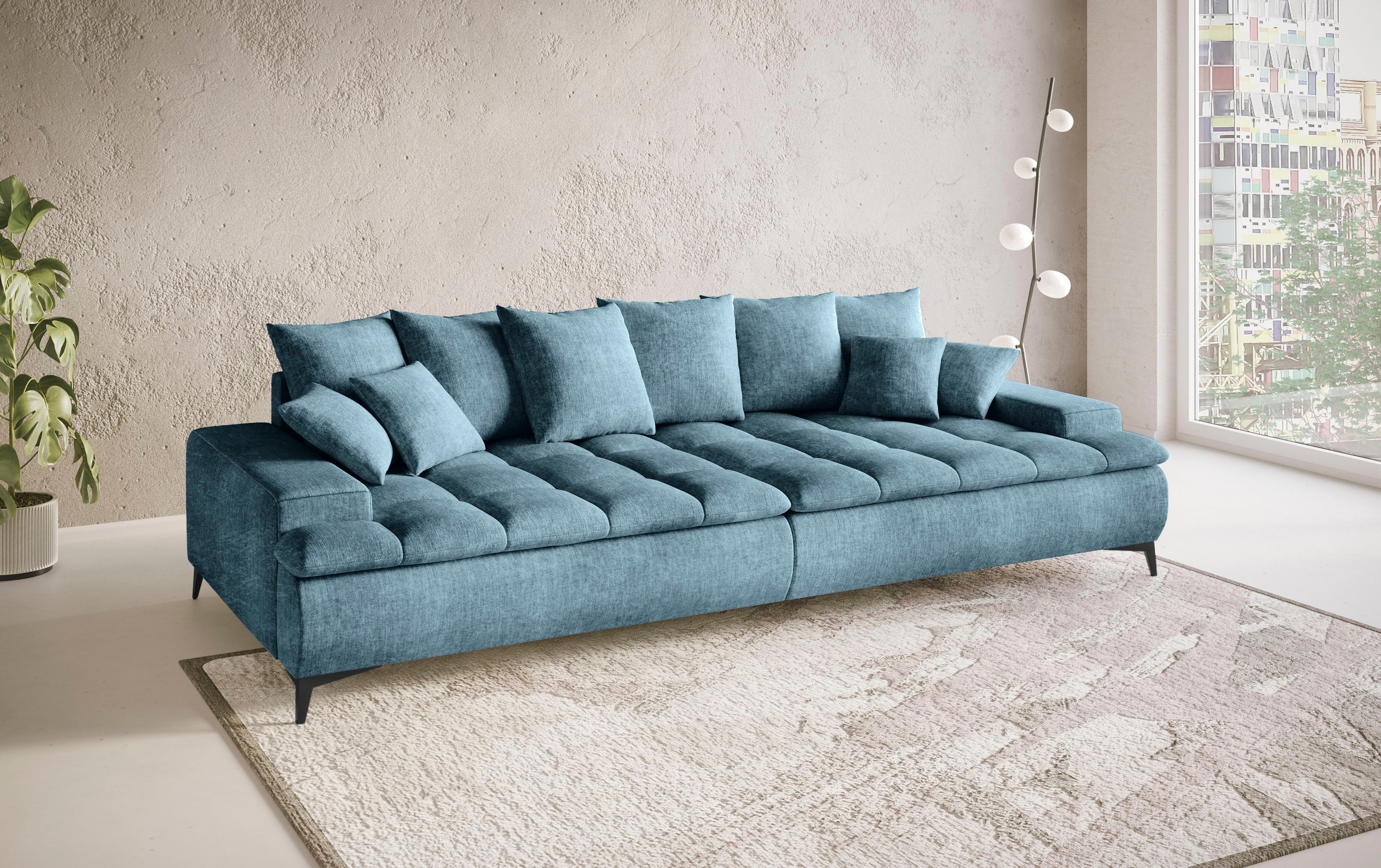 Mr. Couch Big-Sofa »Haiti III«, Mit Kaltschaum, bis 140 kg belastbar