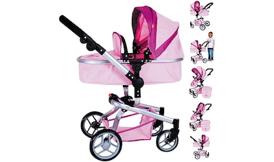 Kombi-Puppenwagen »Boonk, princess pink«