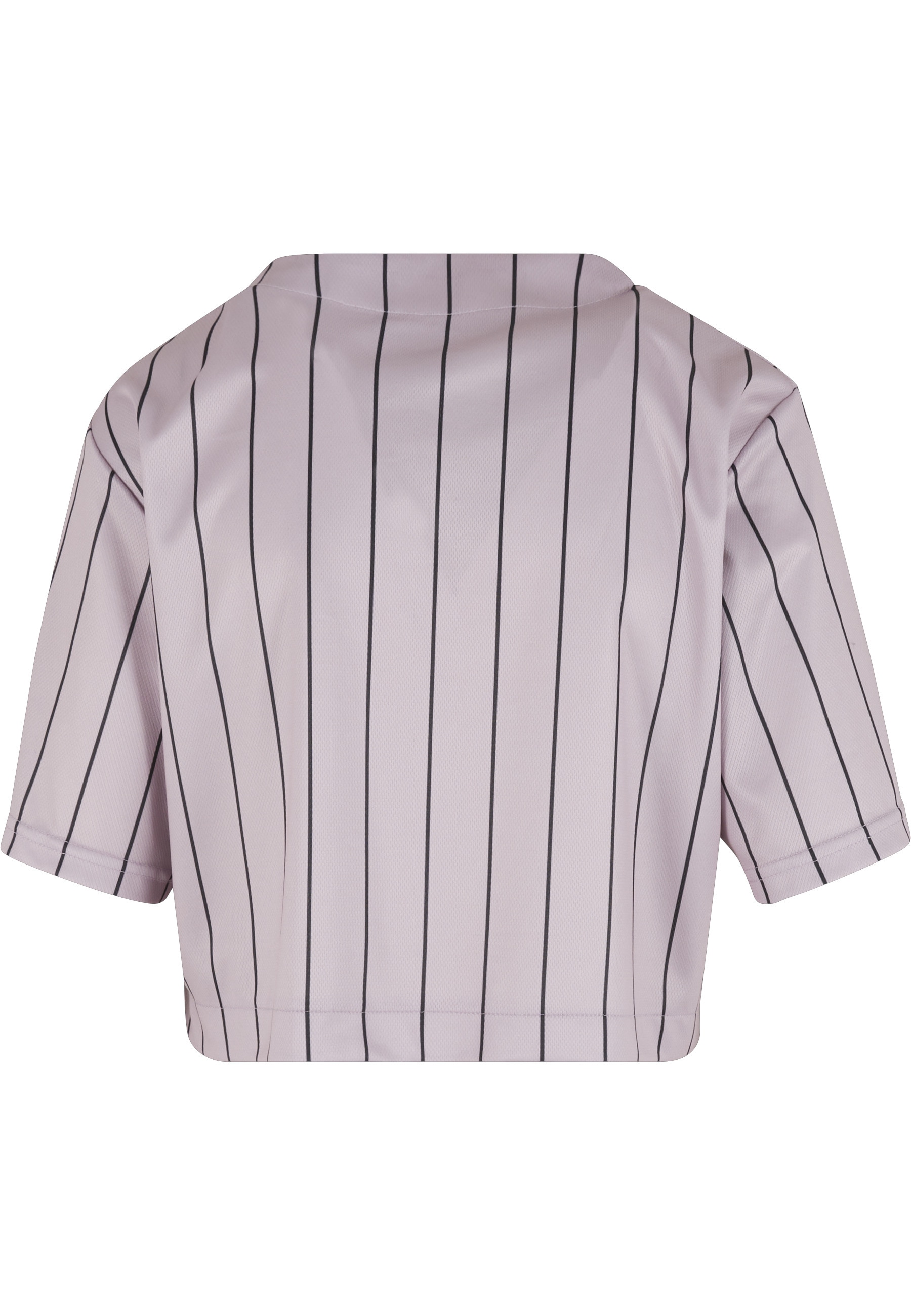 Karl Kani Kurzarmshirt »Karl Kani Karl Kani OG Star Logo Crop Pinstripe Baseball Shirt« 1