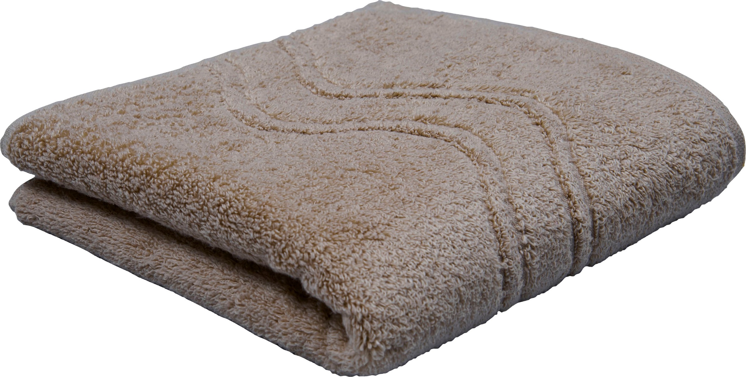 ROSS Handtuch "Cashmere feeling" 100% Baumwolle, mit Wellen-Bordüre, große günstig online kaufen