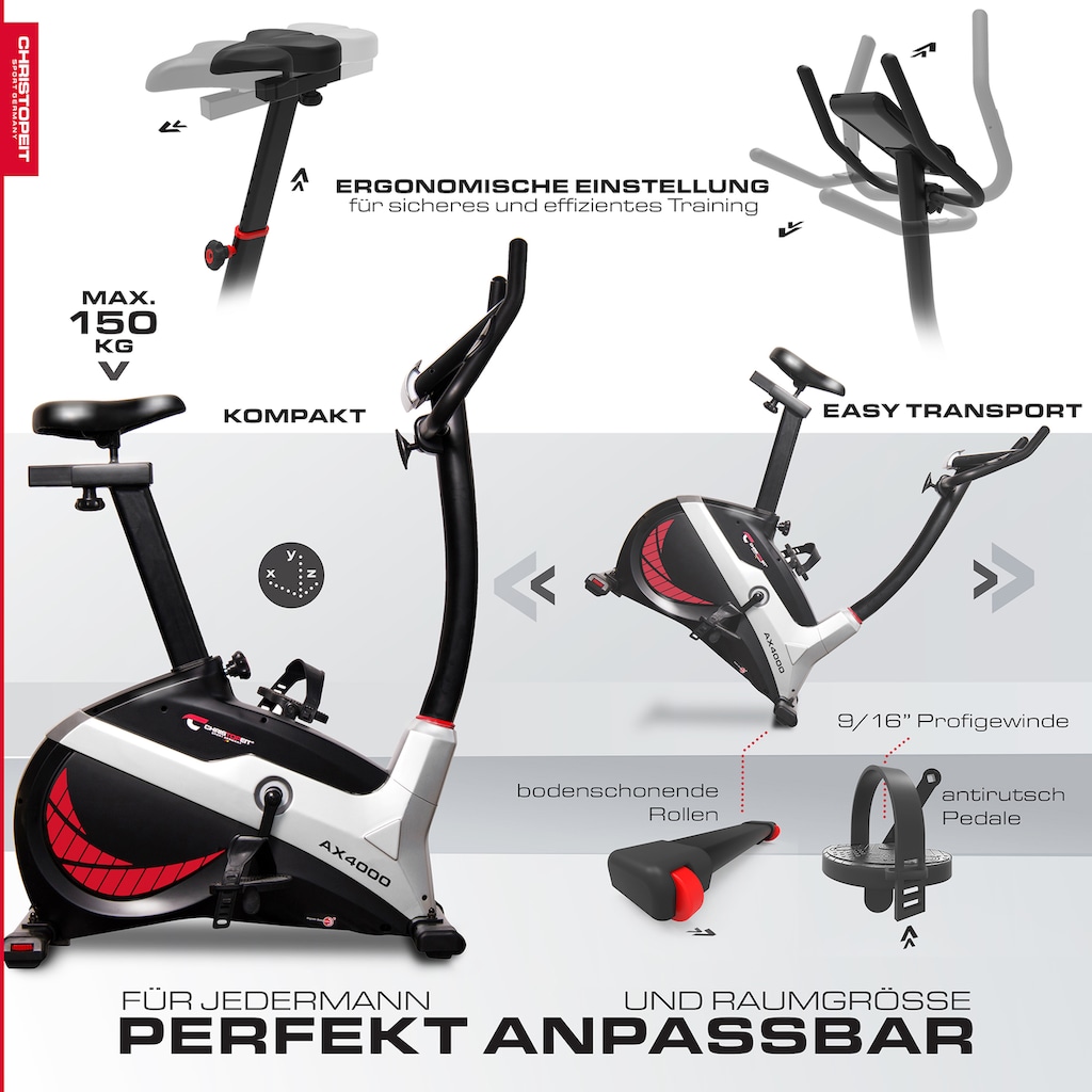 Christopeit Sport® Ergometer »AX 4000«