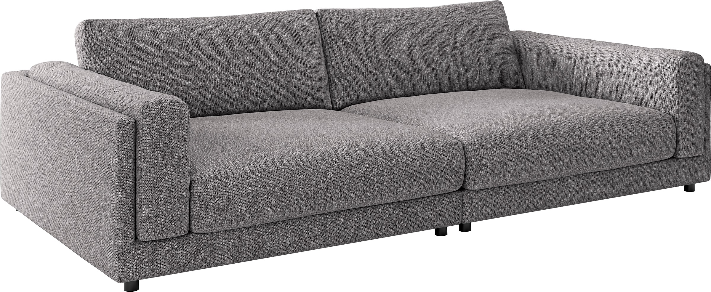 3C Candy Big-Sofa »Karalis mit extra großer Sitztiefe, elegantes Mega Sofa zum Relaxen,«, auch in Cord- oder Leder-Bezug, lose Kissen, loungige Bequemlichkeit