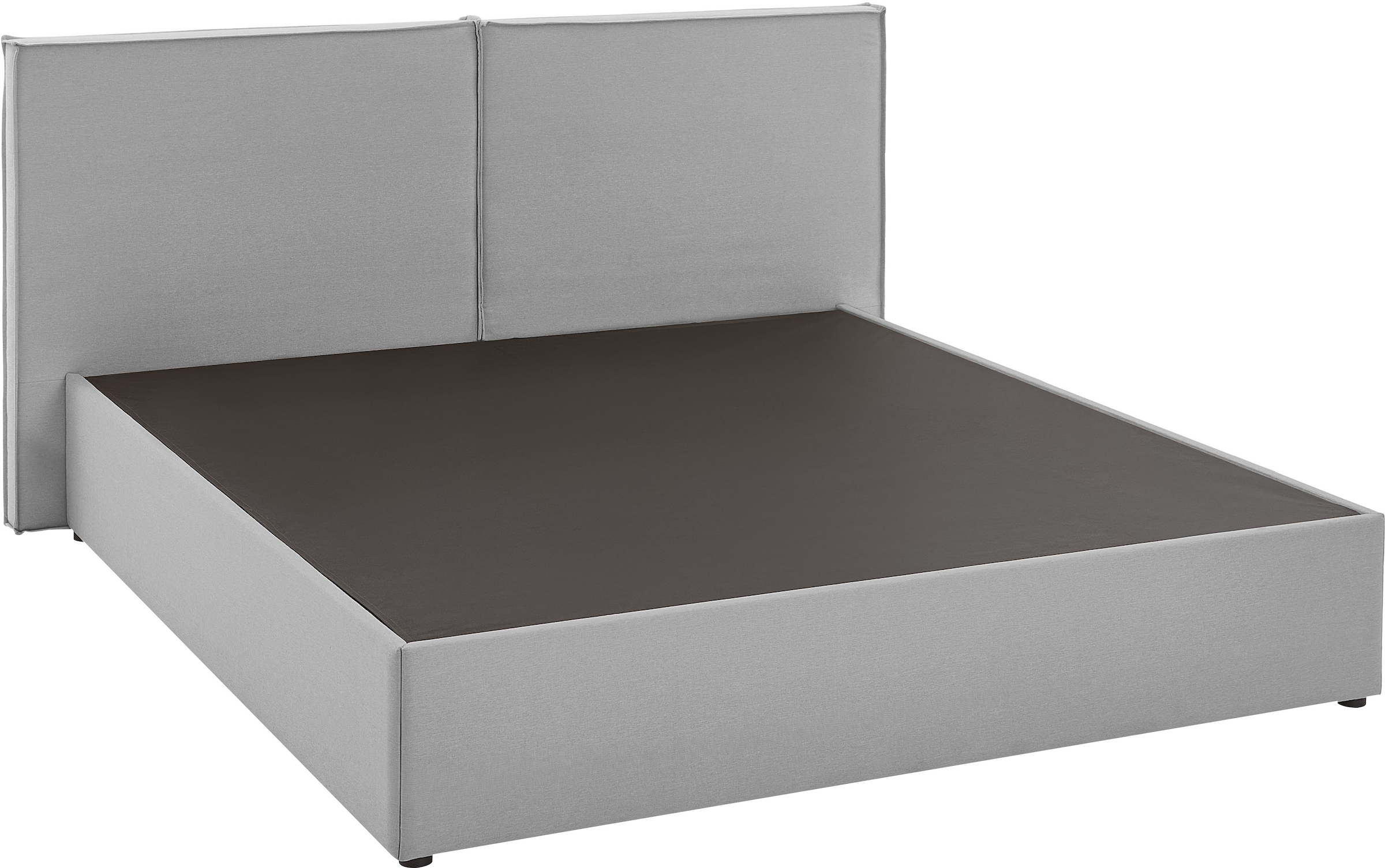 ATLANTIC home collection Boxbett »NIKITA«, bodentiefes Bett, wahlweise mit Matratze und Topper