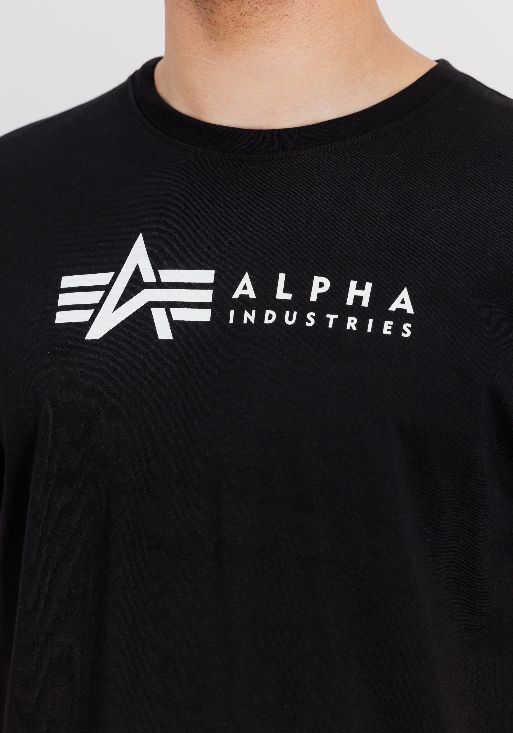 Alpha Industries T-Shirt »Alpha Industries Men - T-Shirts Alpha Label T 2 Pack«