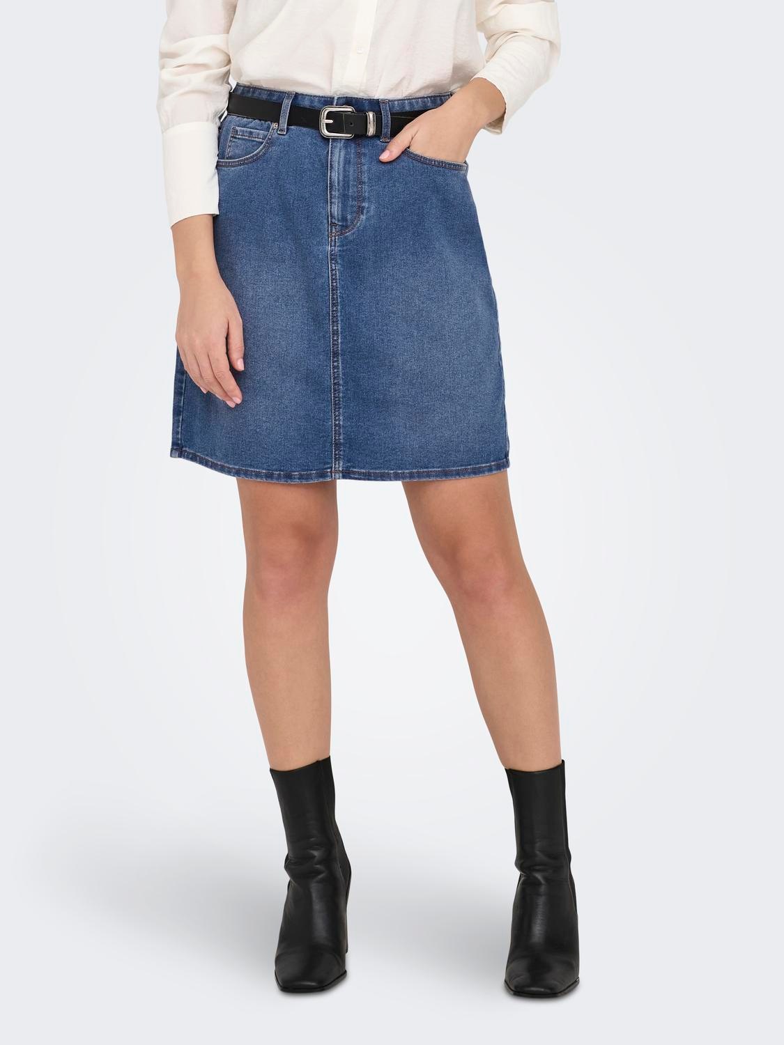ONLY "ONLWONDER HW DNM SKIRT PIM NOOS" günstig online kaufen