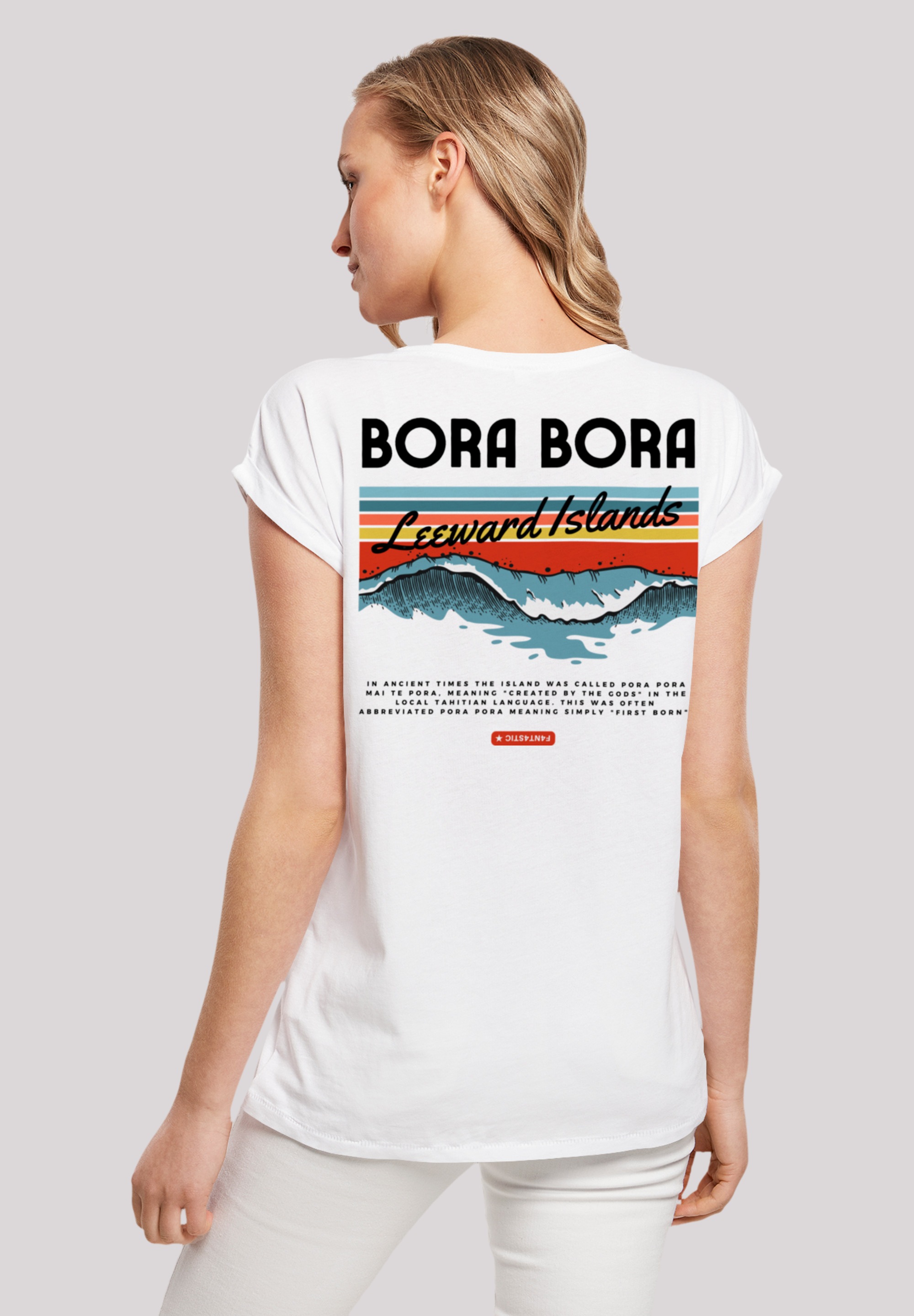 F4NT4STIC T-Shirt "Bora Bora Leewards Island", Print günstig online kaufen