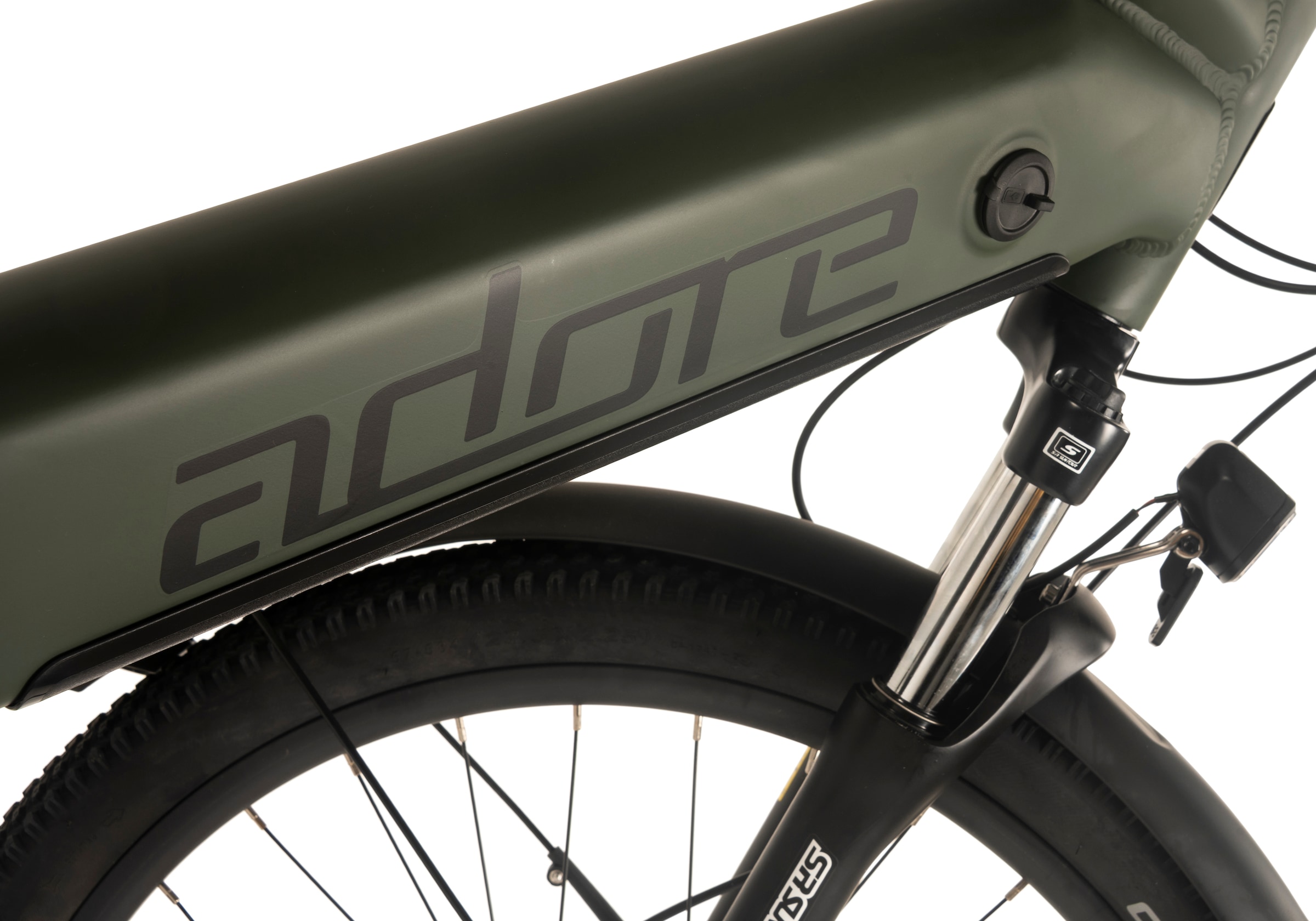 Adore E-Bike »27,5" Alu Trekkingfahrrad STX-600 Mittelmotor 85NM / 15Ah«, 9 Gang, Shimano, Cues, Mittelmotor 250 W