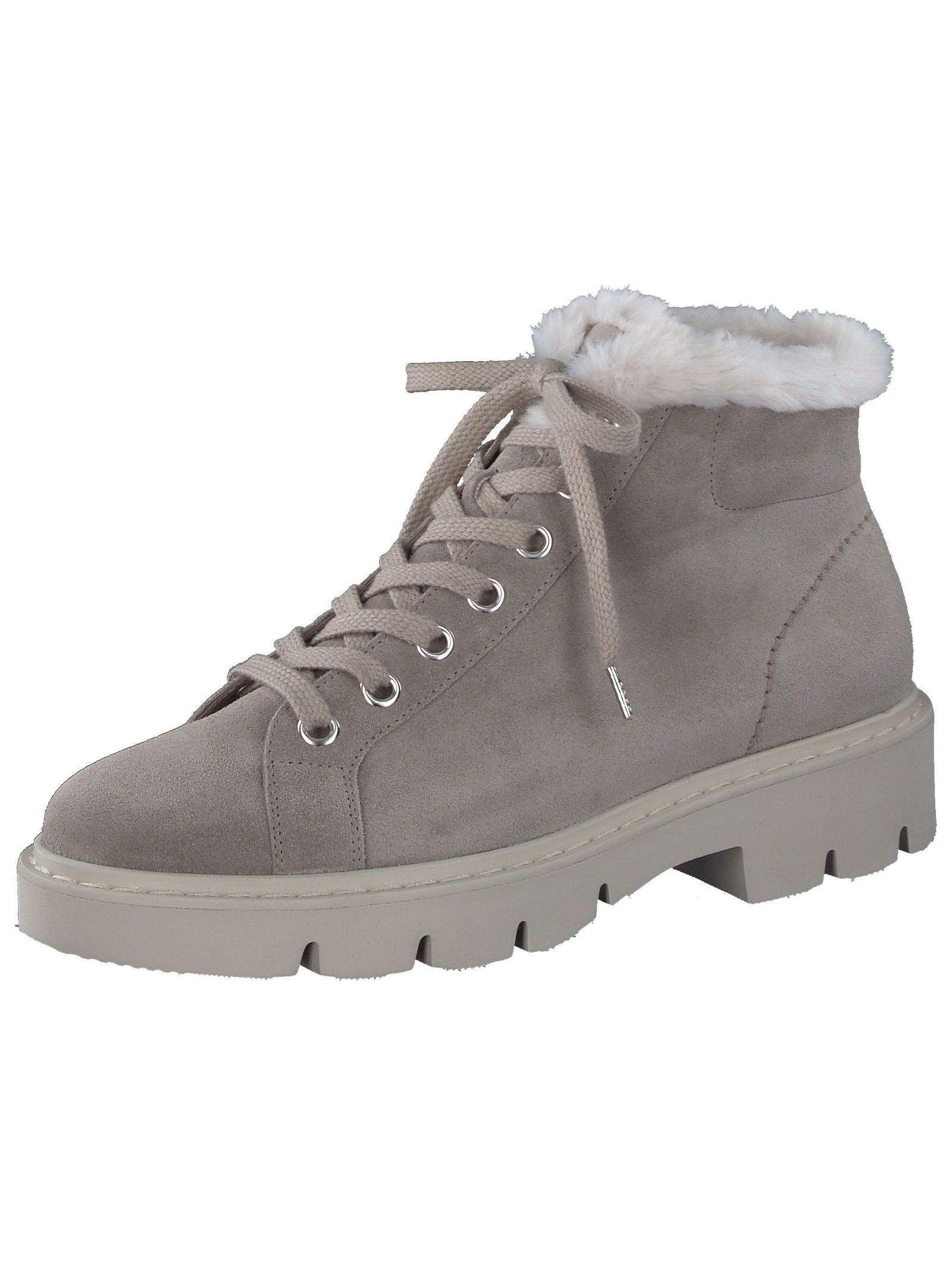 Paul Green Schnürstiefelette »Paul Green Stiefelette Veloursleder«