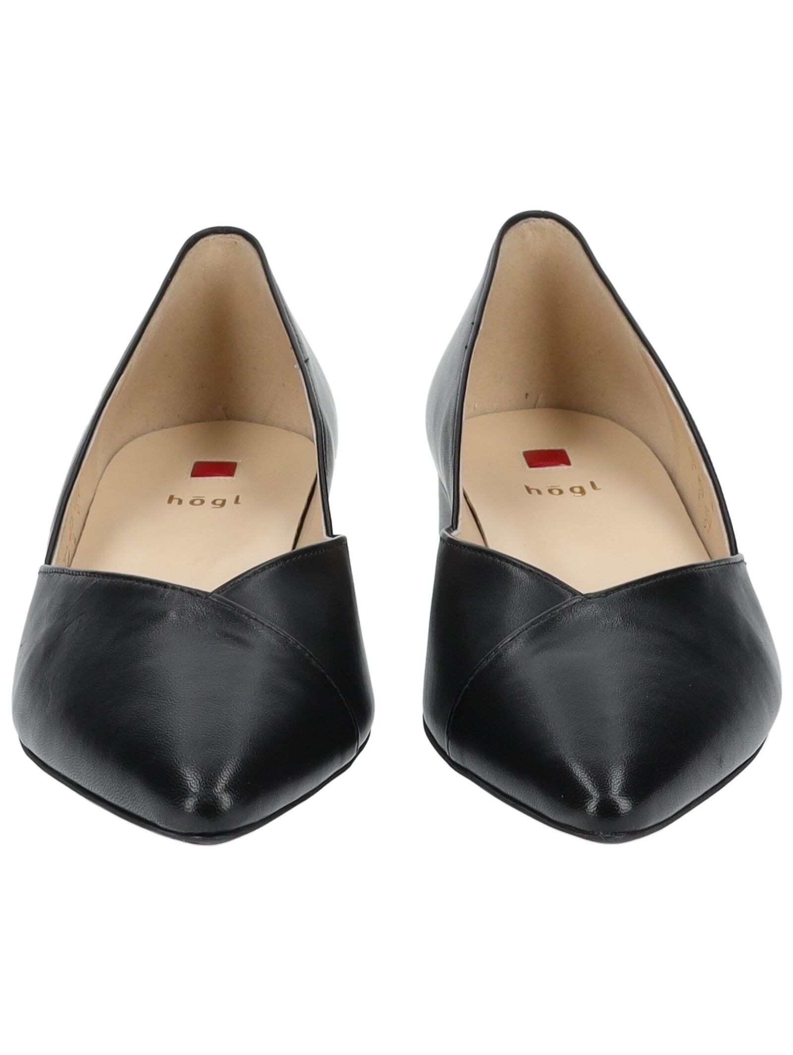 Ballerina HÖGL "Högl Ballerinas Leder", Damen, Gr. 40, schwarz, Leder, Schuhe Ballerina 2