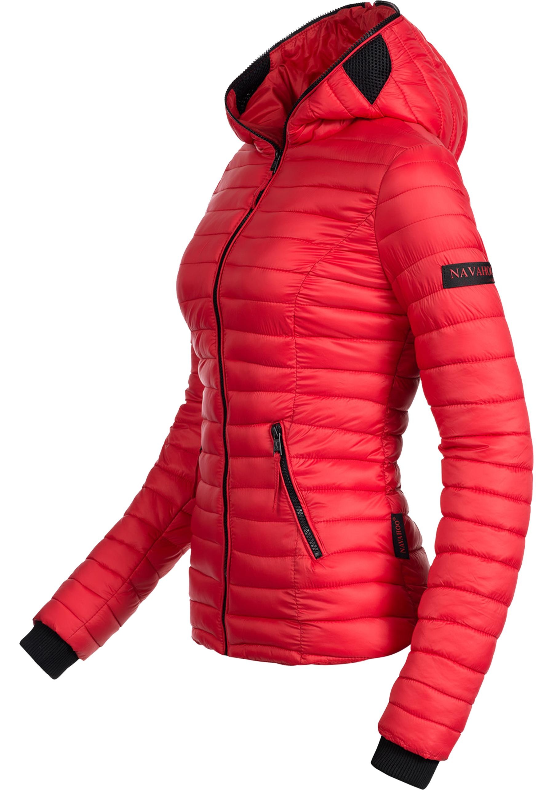 Navahoo Steppjacke "Kimuk", mit Kapuze, leichte Übergangsjacke mit Kapuze günstig online kaufen