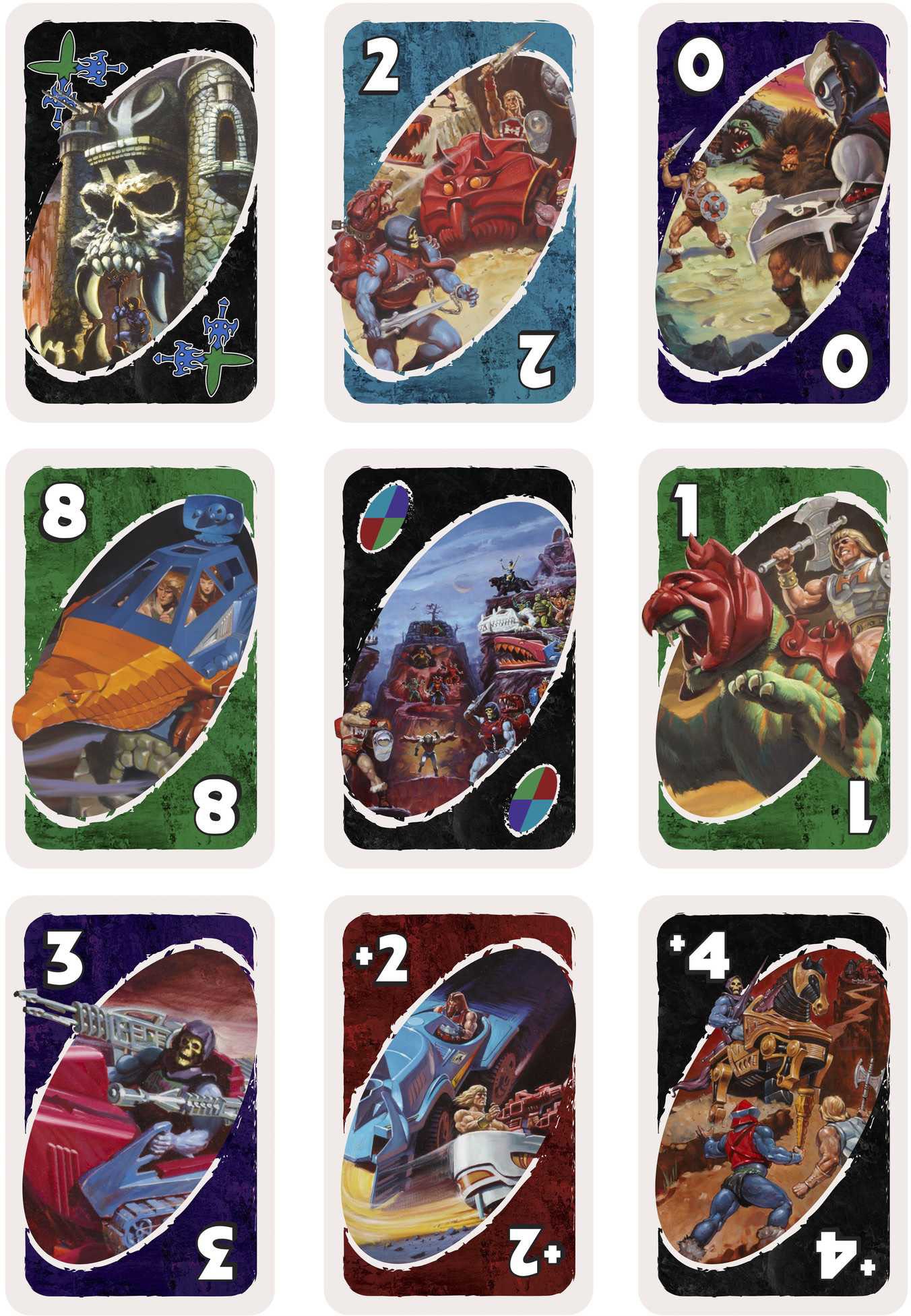 Mattel games Spiel »UNO, Masters of the Universe«