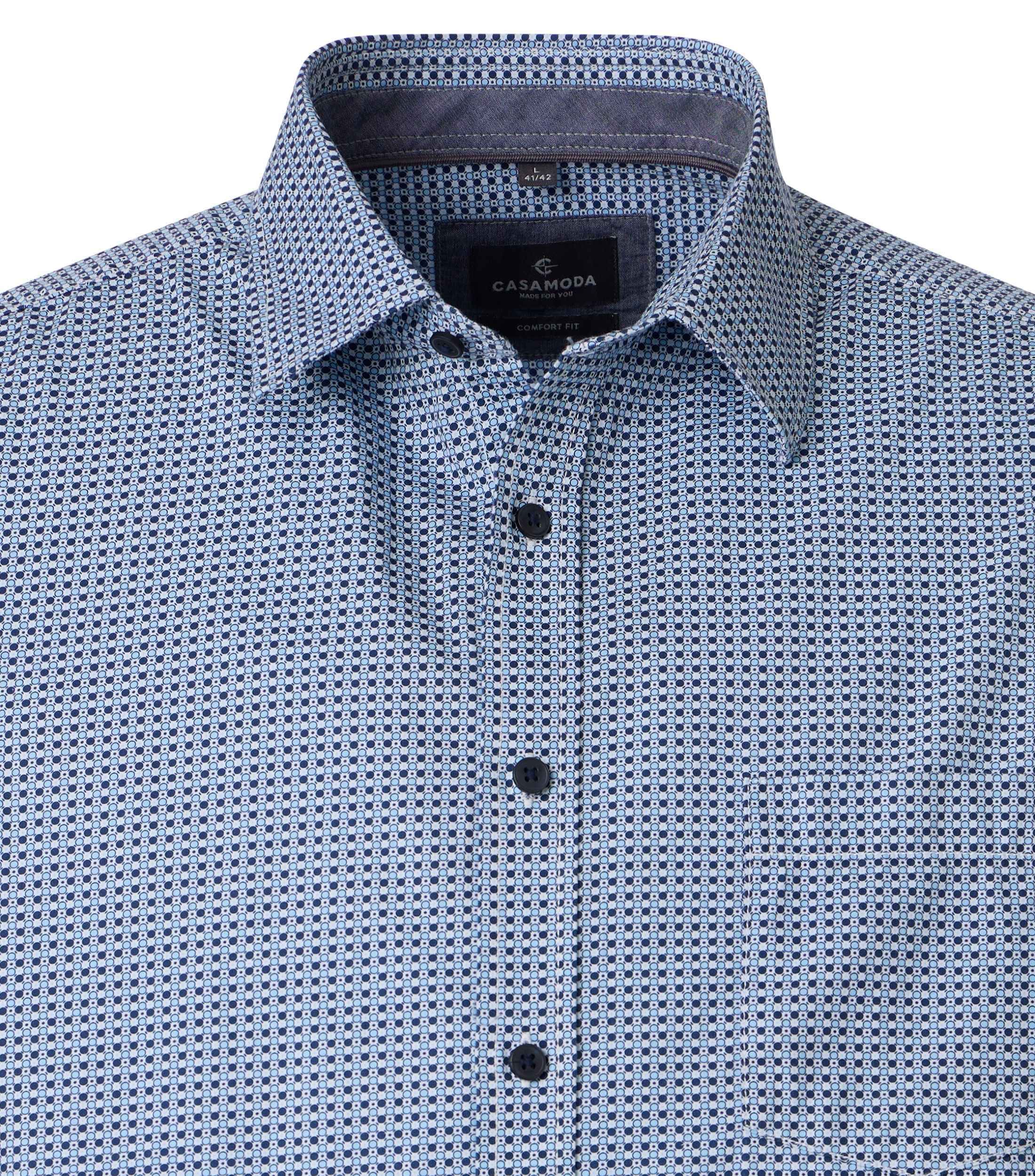 CASAMODA Kurzarmhemd »CASAMODA Freizeithemd Kurzarm Print«