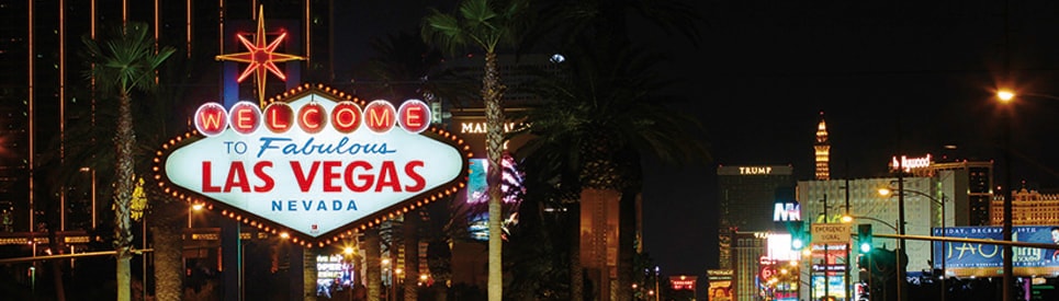 Papermoon Fototapete "Las Vegas Panorama", matt