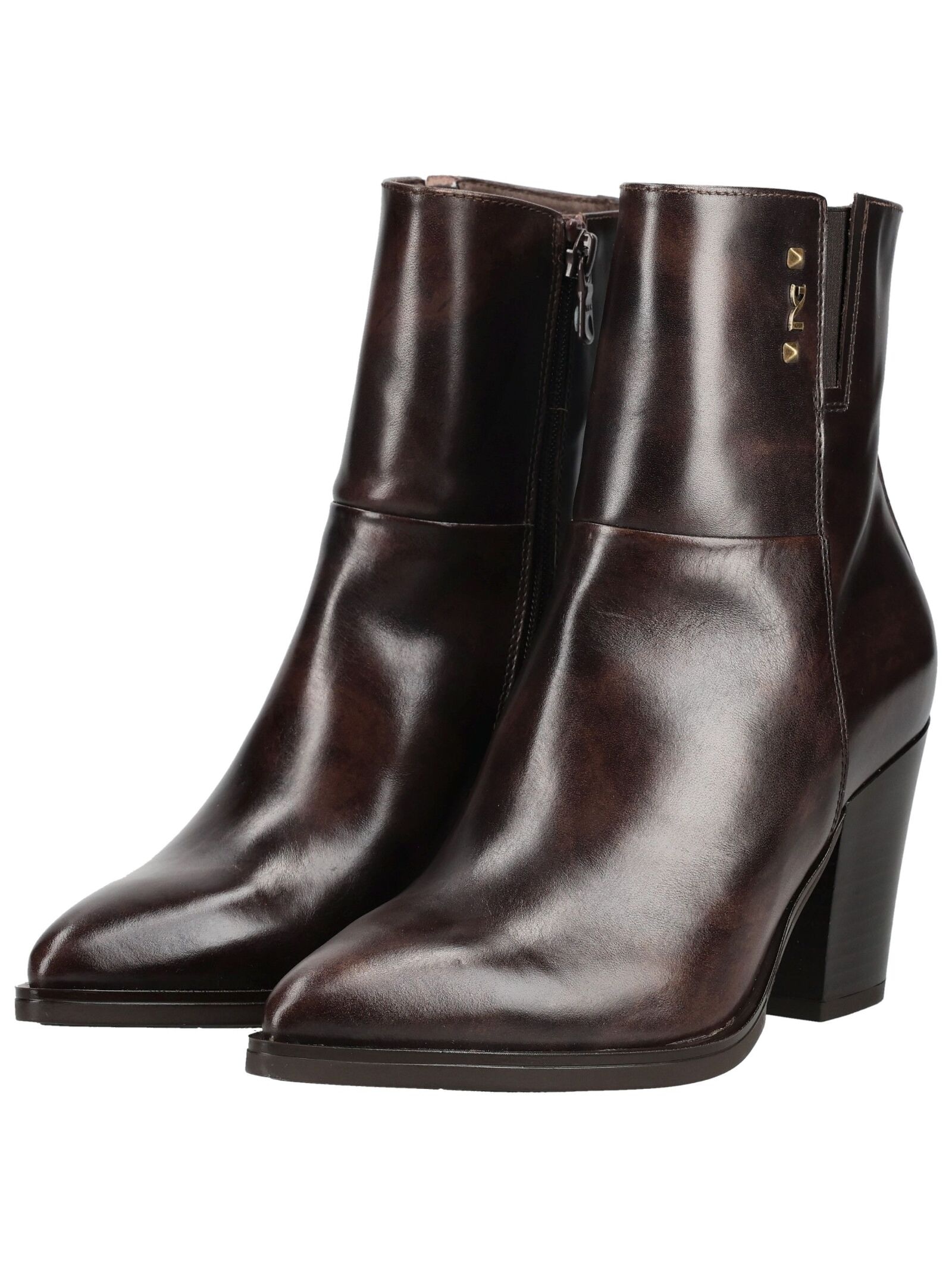 Nero Giardini High-Heel-Stiefelette »Nero Giardini Stiefelette Leder«