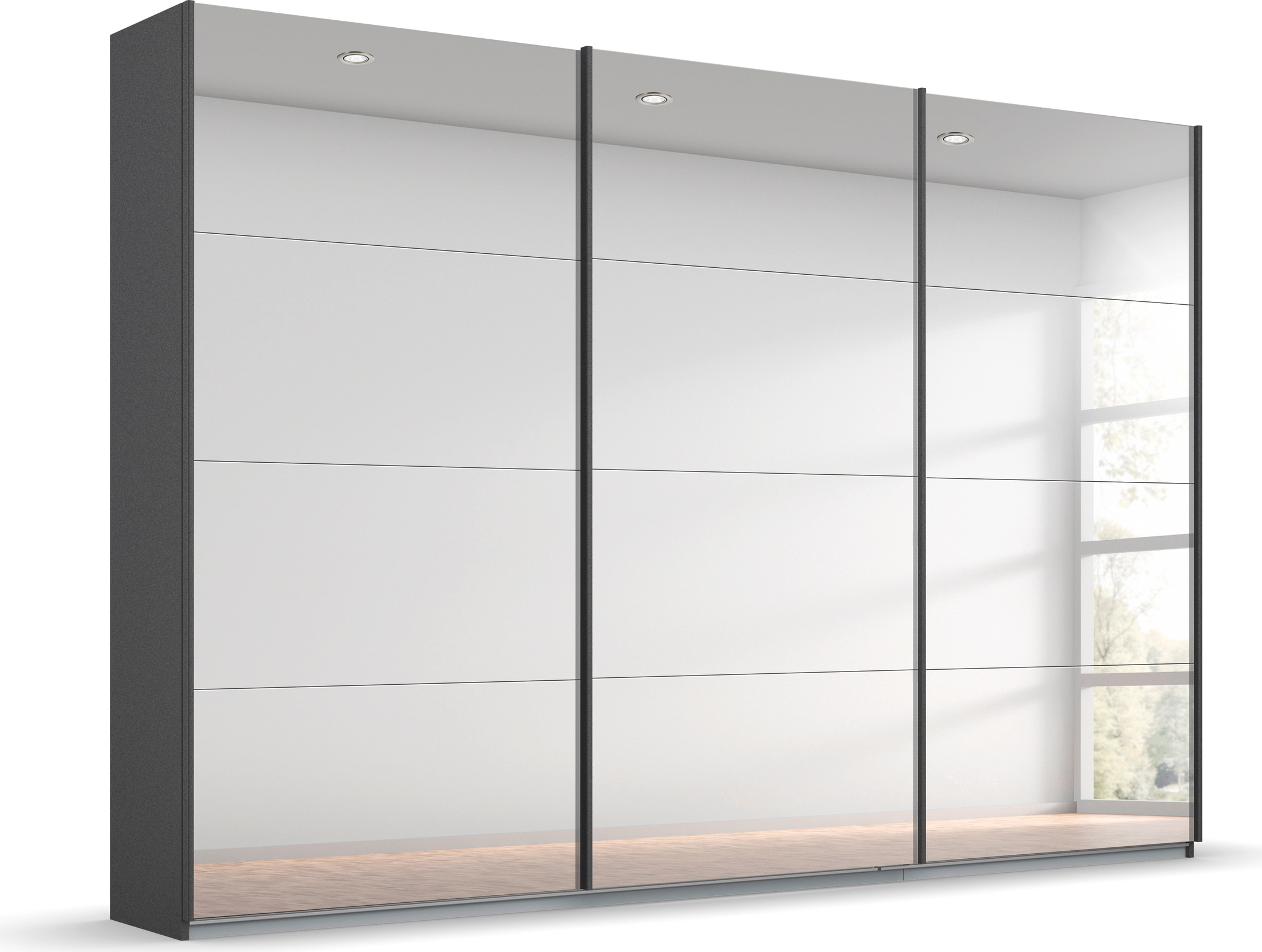 OTTO home "Mehrzweckschrank Aktenschrank Möbel Mietswohnung Schlafzimmer OTELI" 3 Ausstattungen BASIC/CLASSIC/PREMIUM (inkl. SOFT-CLOSE-FUNKTION), Breiten 203/271/315/360 cm Höhen 210/229 cm MADE IN GERMANY