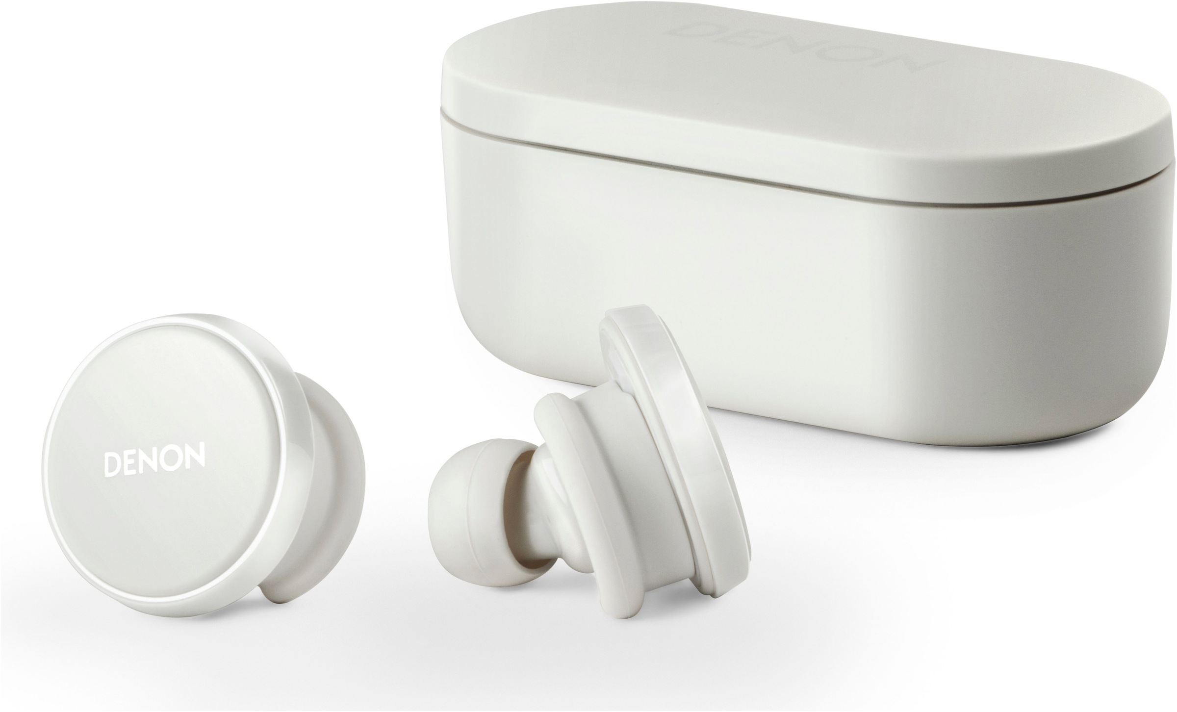 Denon wireless In-Ear-Kopfhörer »PerL Pro«, aptX Bluetooth-Bluetooth, integrierte Steuerung für Anrufe und Musik-Active Noise Cancelling (ANC)-Transparenzmodus-Multi-Point-Verbindung-True Wireless