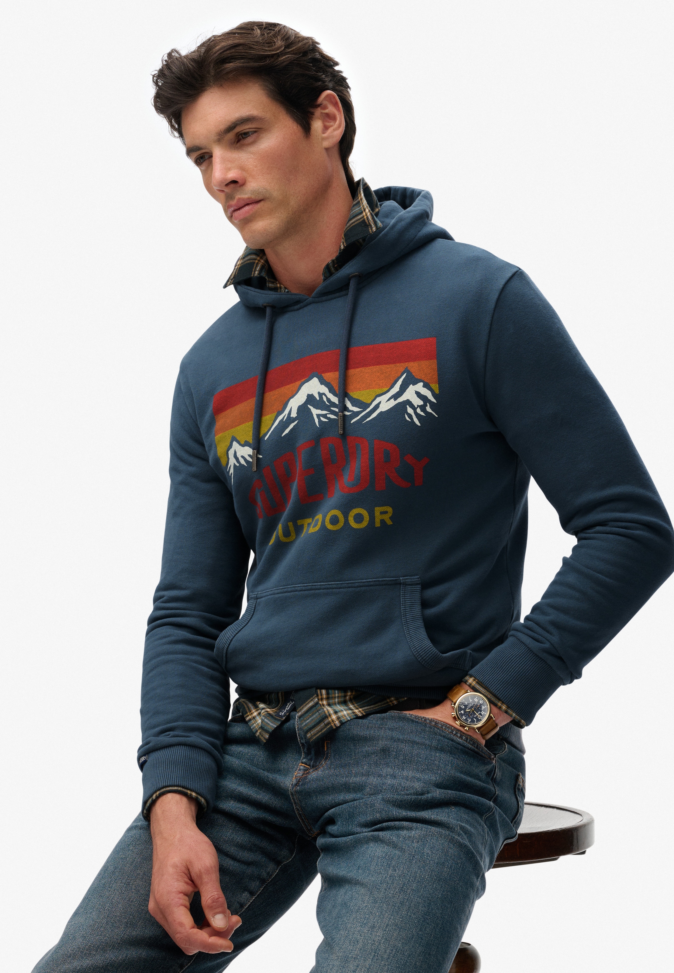 Superdry Kapuzensweatshirt "MOUNTAIN RELAXED HOOD" günstig online kaufen