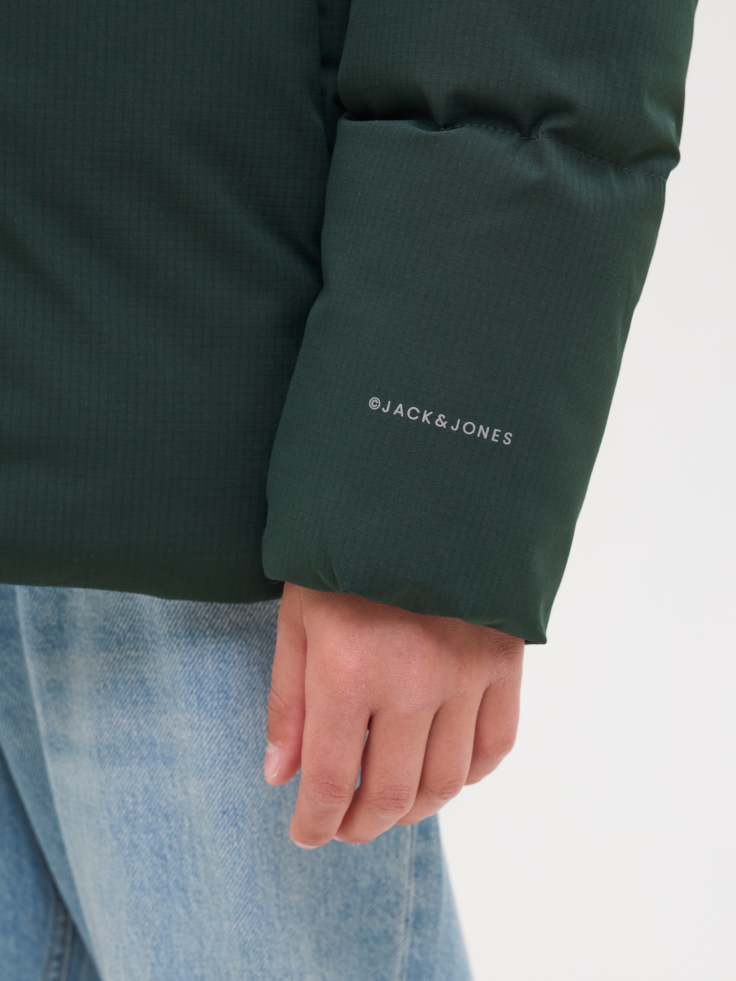 Jack & Jones Junior Steppjacke »JJGLOBAL PUFFER JACKET JNR«, mit Kapuze