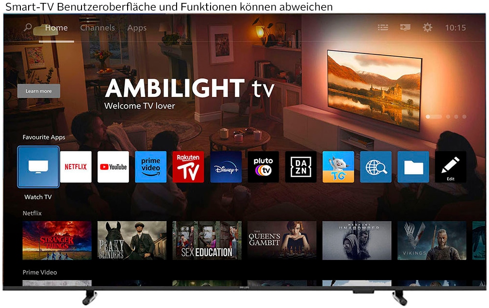 Philips QLED-Fernseher »55PUS7800/12«, 4K Ultra HD, Smart-TV