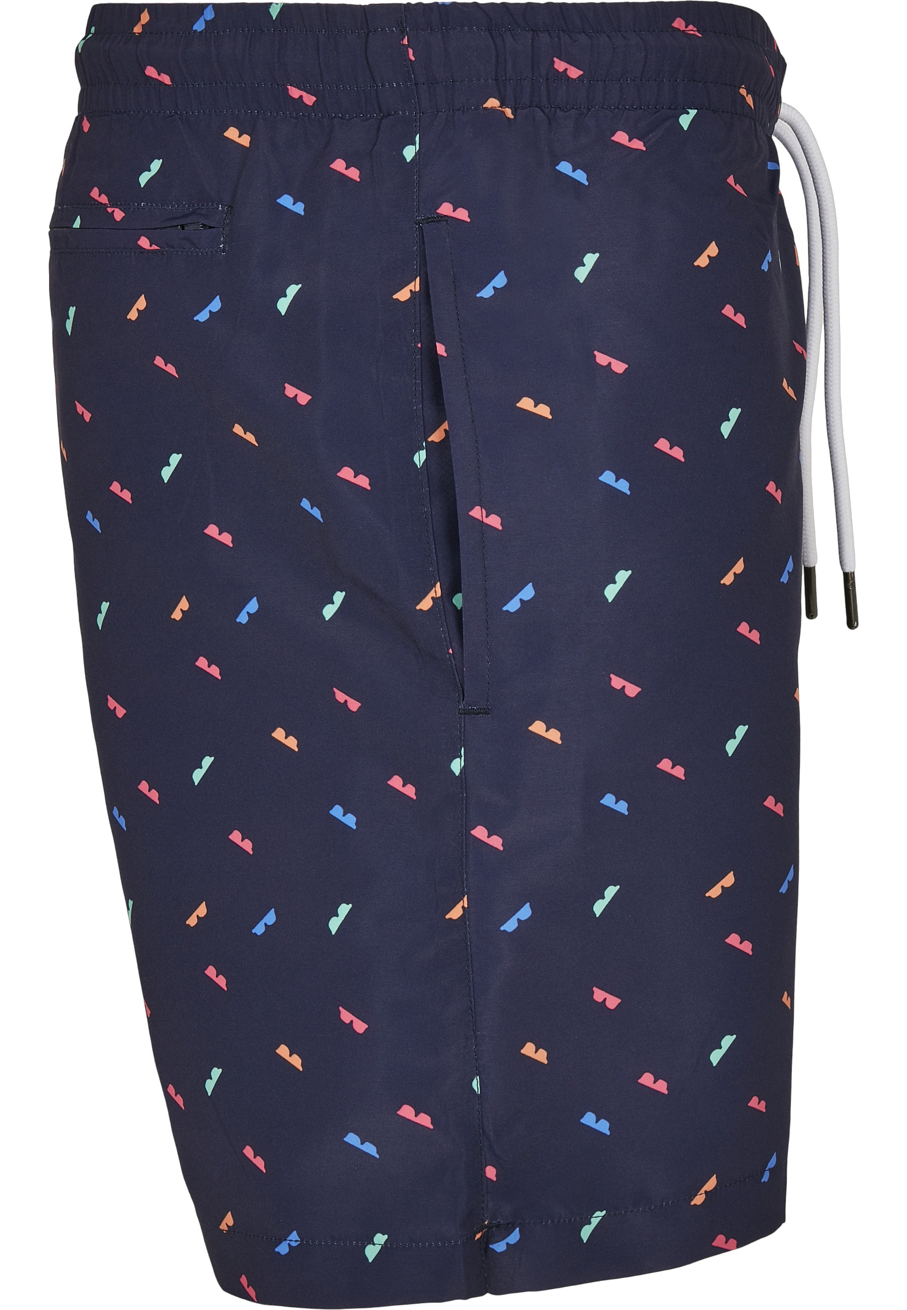 URBAN CLASSICS Badeshorts "Urban Classics Herren Pattern Swim Shorts" günstig online kaufen