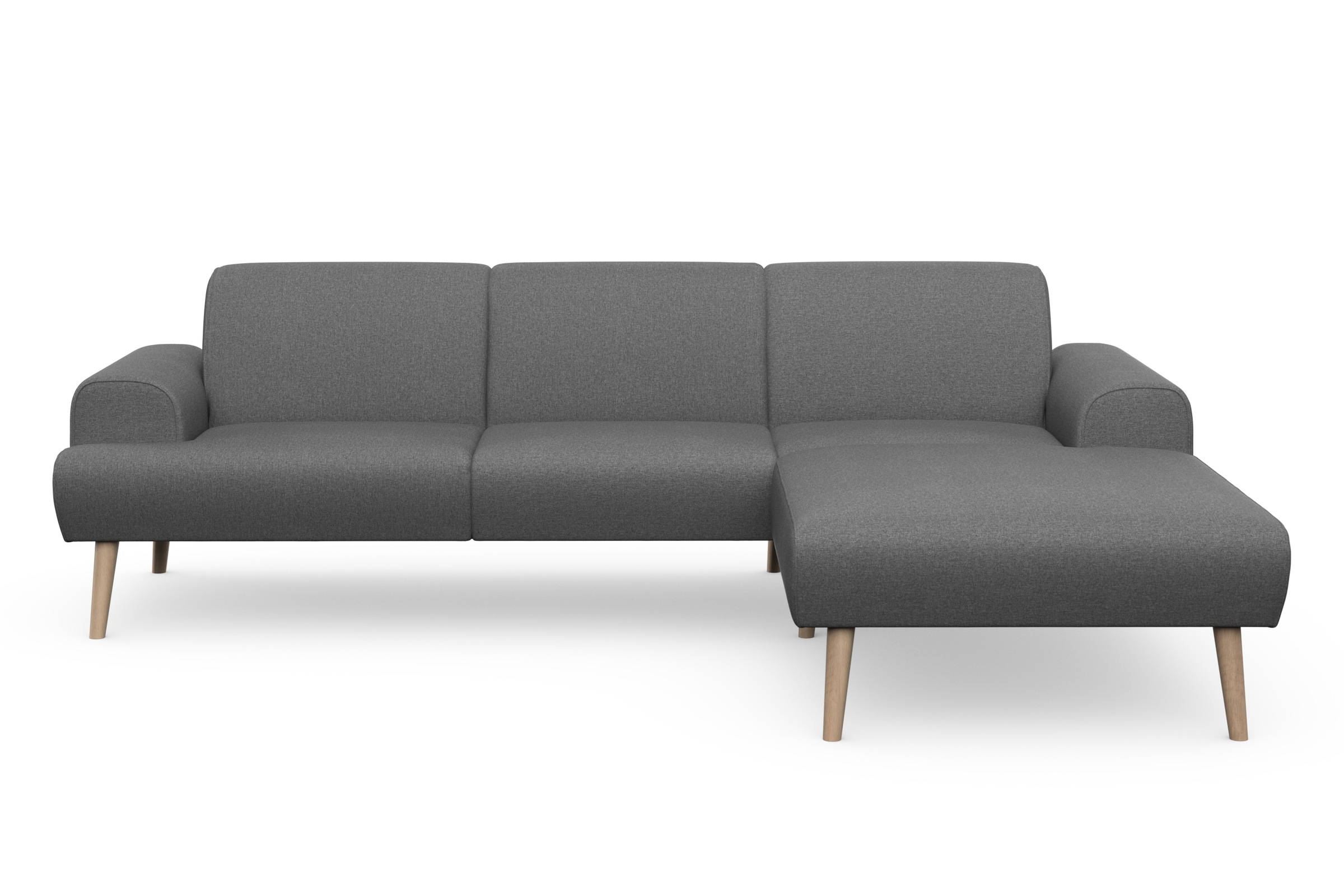 andas Ecksofa "Swift Scandic Design, Federkern für hohen Sitzkomfort, L-For günstig online kaufen