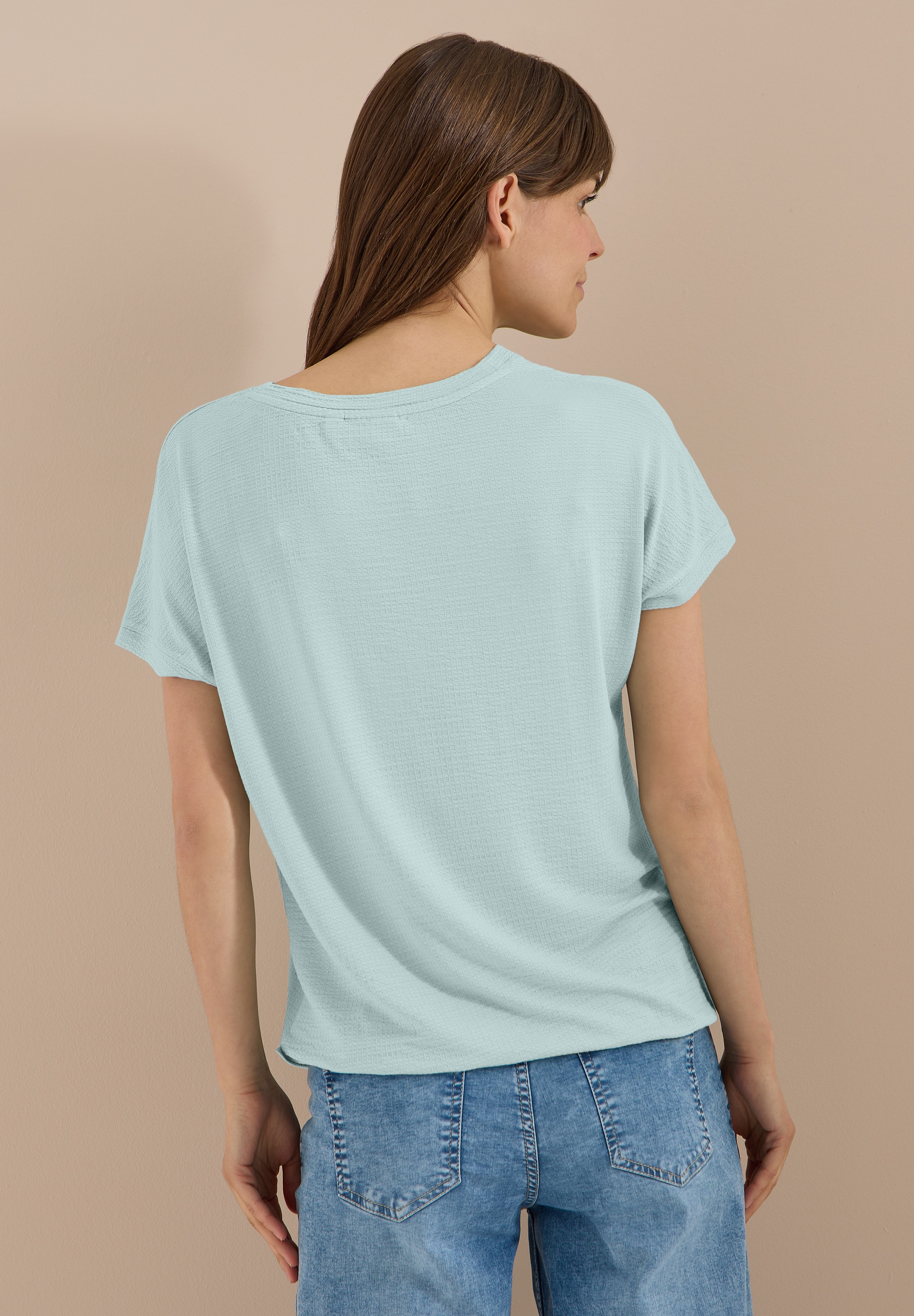 Cecil T-Shirt in Unifarbe
