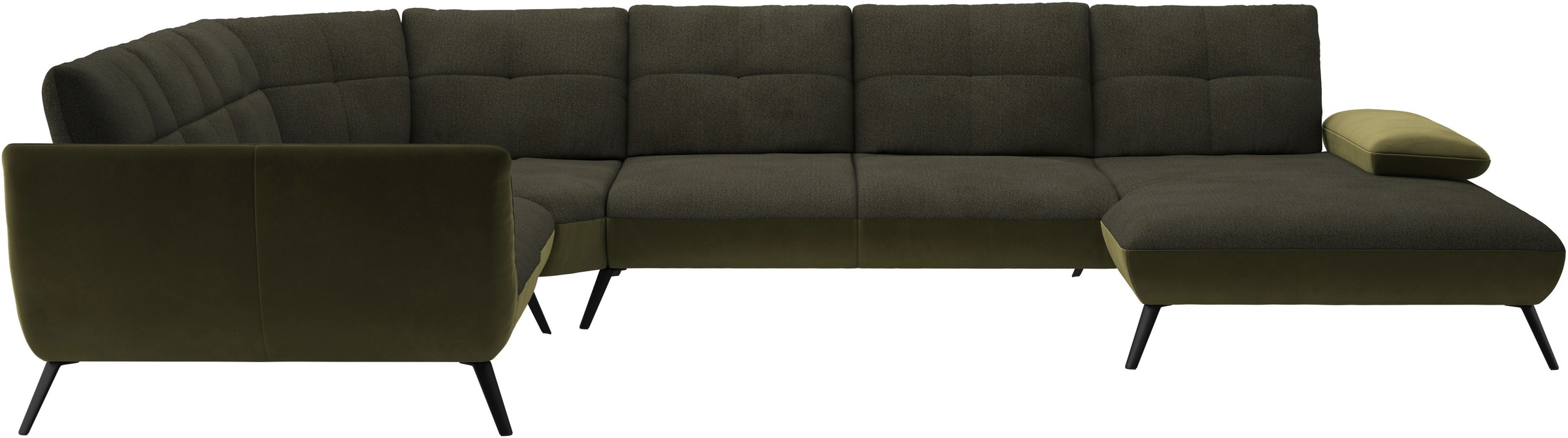 OTTO home Wohnlandschaft "Mikado U-Form" inkl. Sitztiefenverstellung und Ar günstig online kaufen