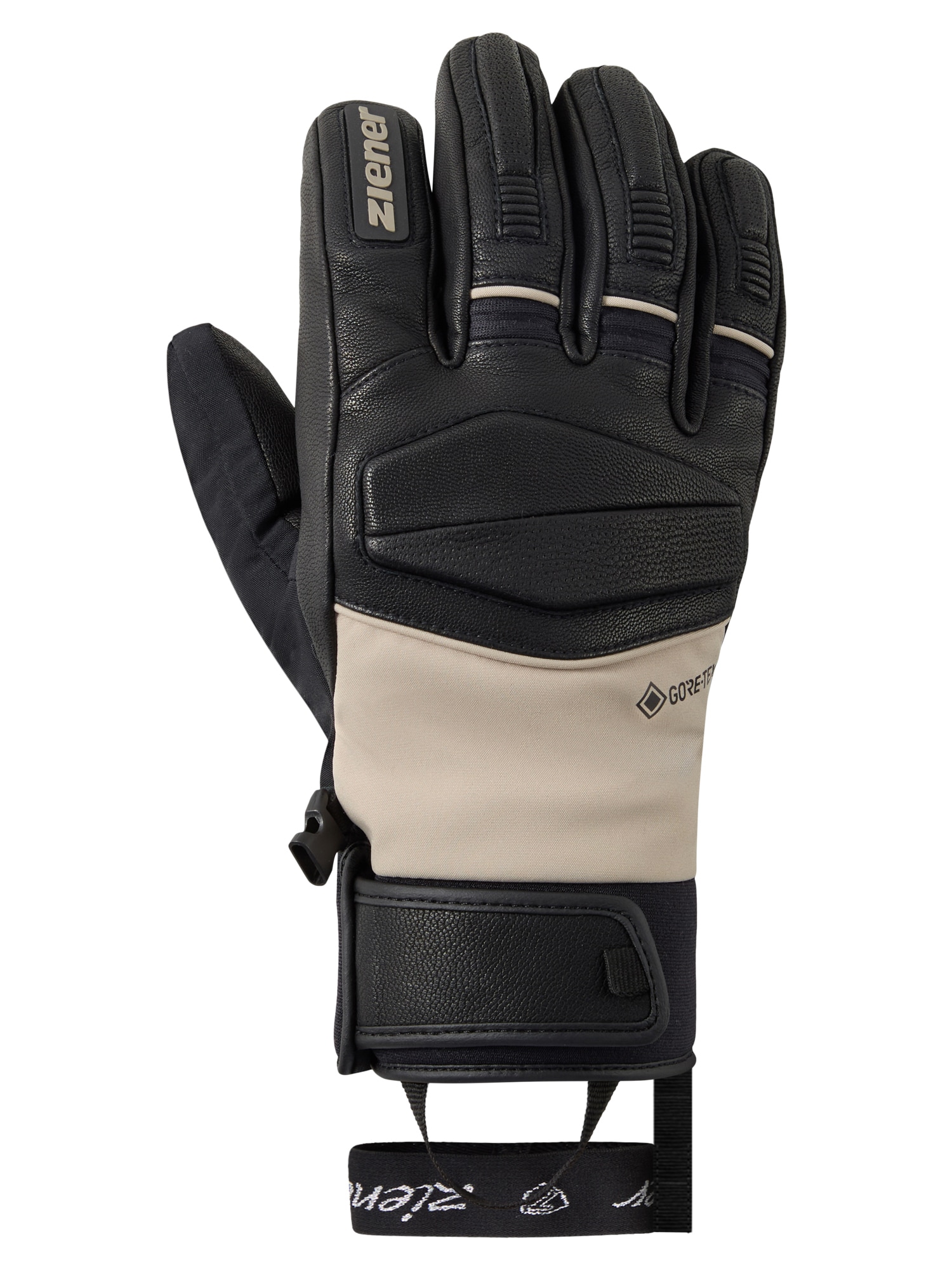 Ziener Skihandschuhe »GELLDO-Z GORE-TEX® PrimaLoft®« wasserdicht, winddicht, atmungsaktiv, extra warm, Lederanteile