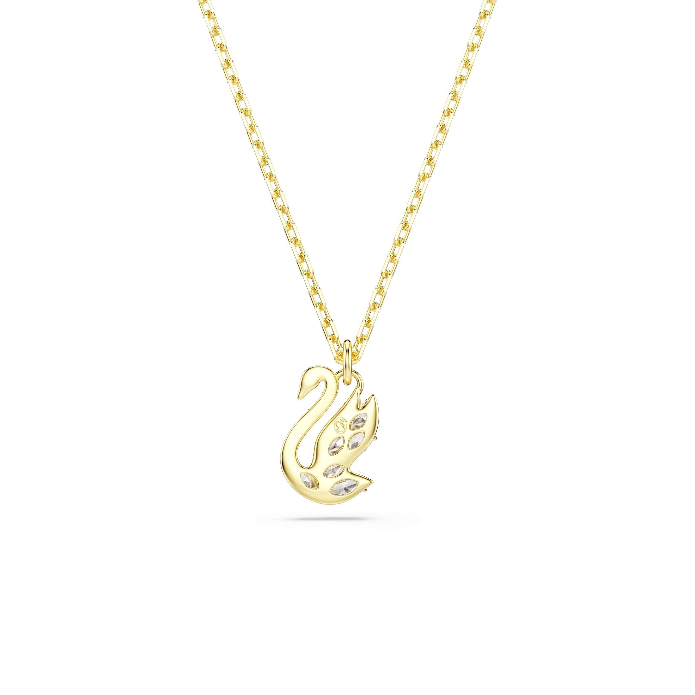 Swarovski Kette mit Anhänger »Schmuck Geschenk SWAN Halskette« mit Swarovski® Kristall