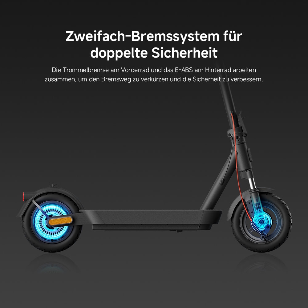 Xiaomi E-Scooter »Electric Scooter 5«, Electric Scooter, mit Straßenzulassung, bis zu 60 km Reichweite