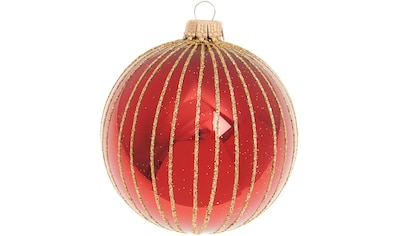 Weihnachtsbaumkugel »Rikka, Weihnachtsdeko, Christbaumschmuck«, (Set, 6 St.)