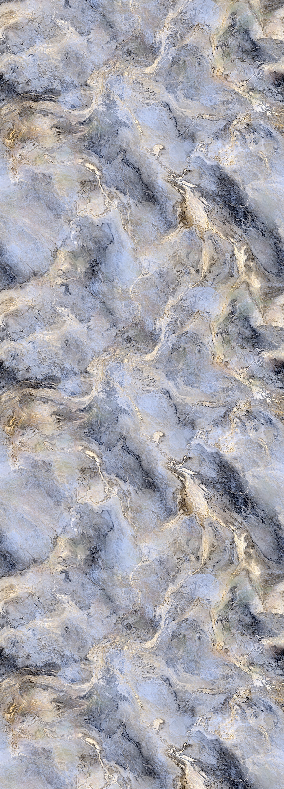 QUEENCE Vinyltapete "Celeste", B/L: 0,9m x 2,5m, Rollen: 1, grau, Tapeten, 90x250cm, selbstklebend, kinderleichte Anbringung,, Sticker