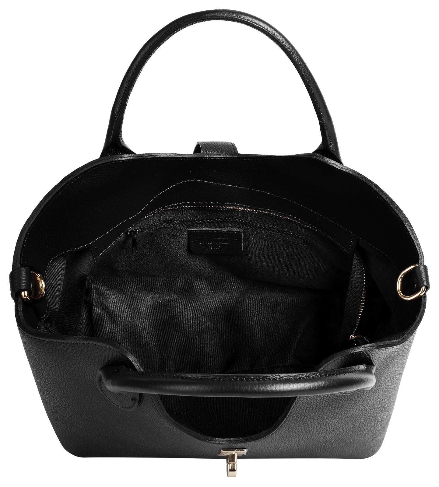 forty° Shopper »LANVERRA - M« echt Leder, Made in Italy