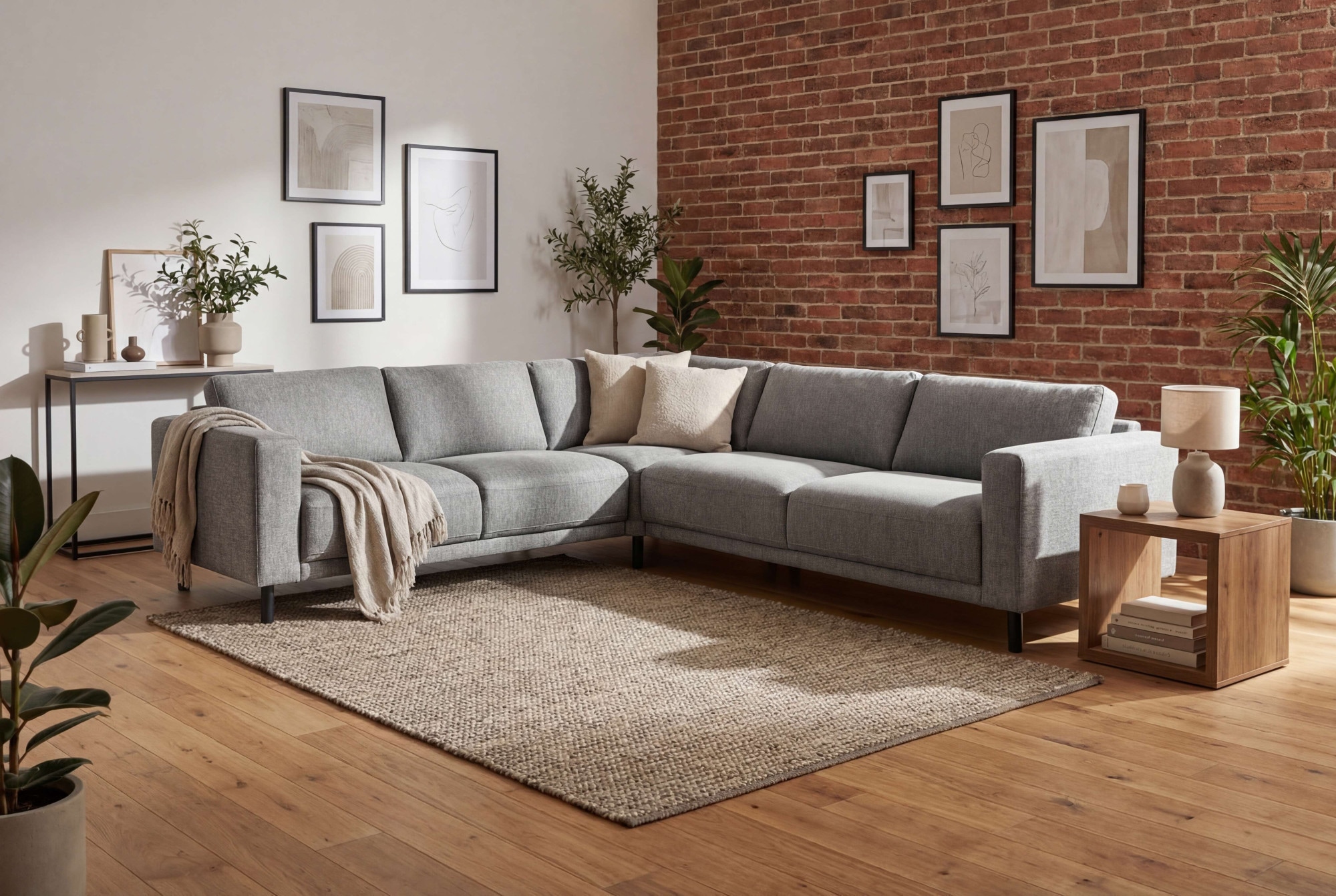 OTTO home Ecksofa "Sveeva, L-Form, B.288 cm, schwarze Metallfüße" langlebiger Webstoff, mit Wellenunterfederung, viele Farben