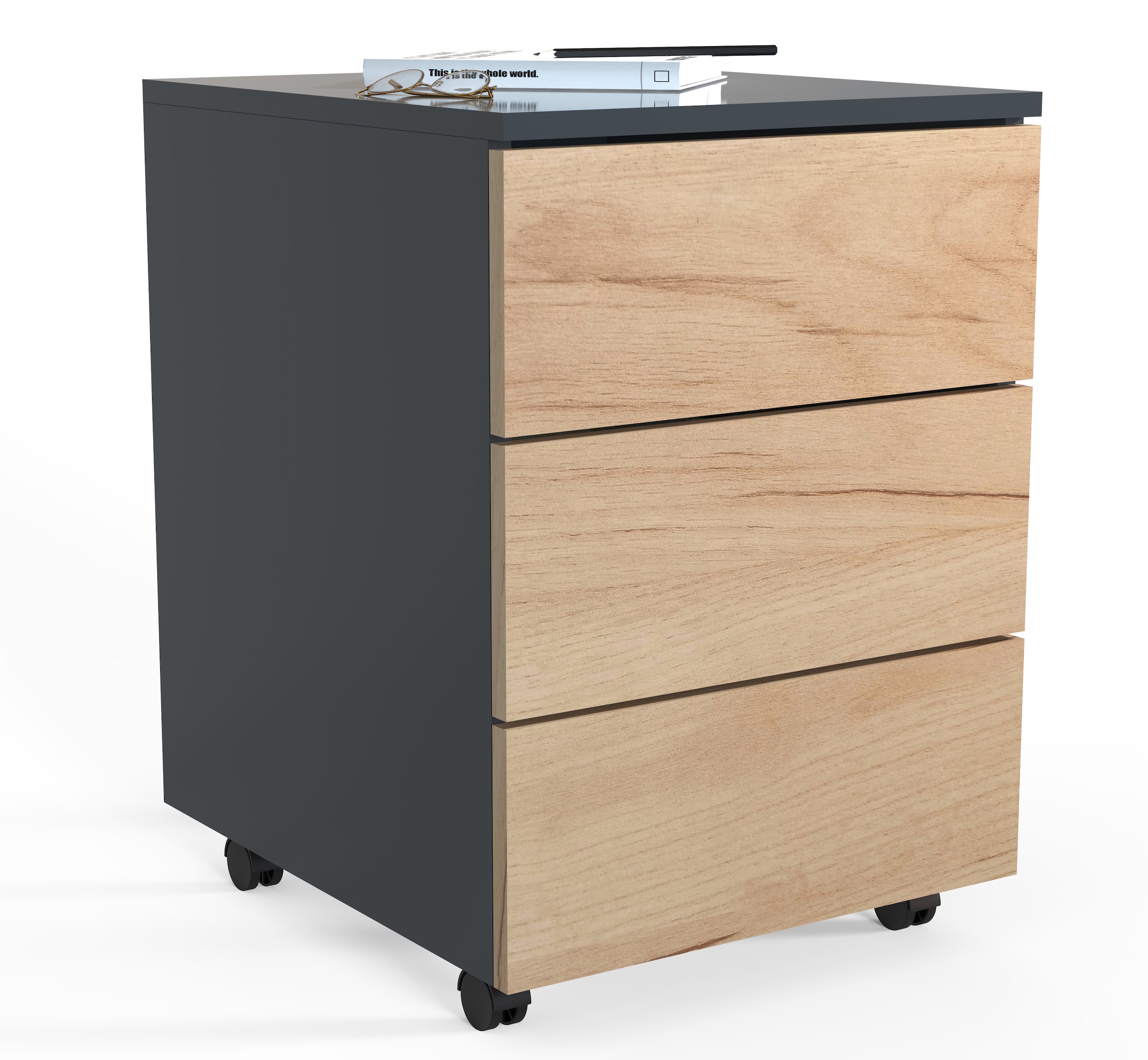 VCM Container "Rollcontainer Beistellcontainer Dalosa 70 cm" 1 Stk. tlg. günstig online kaufen