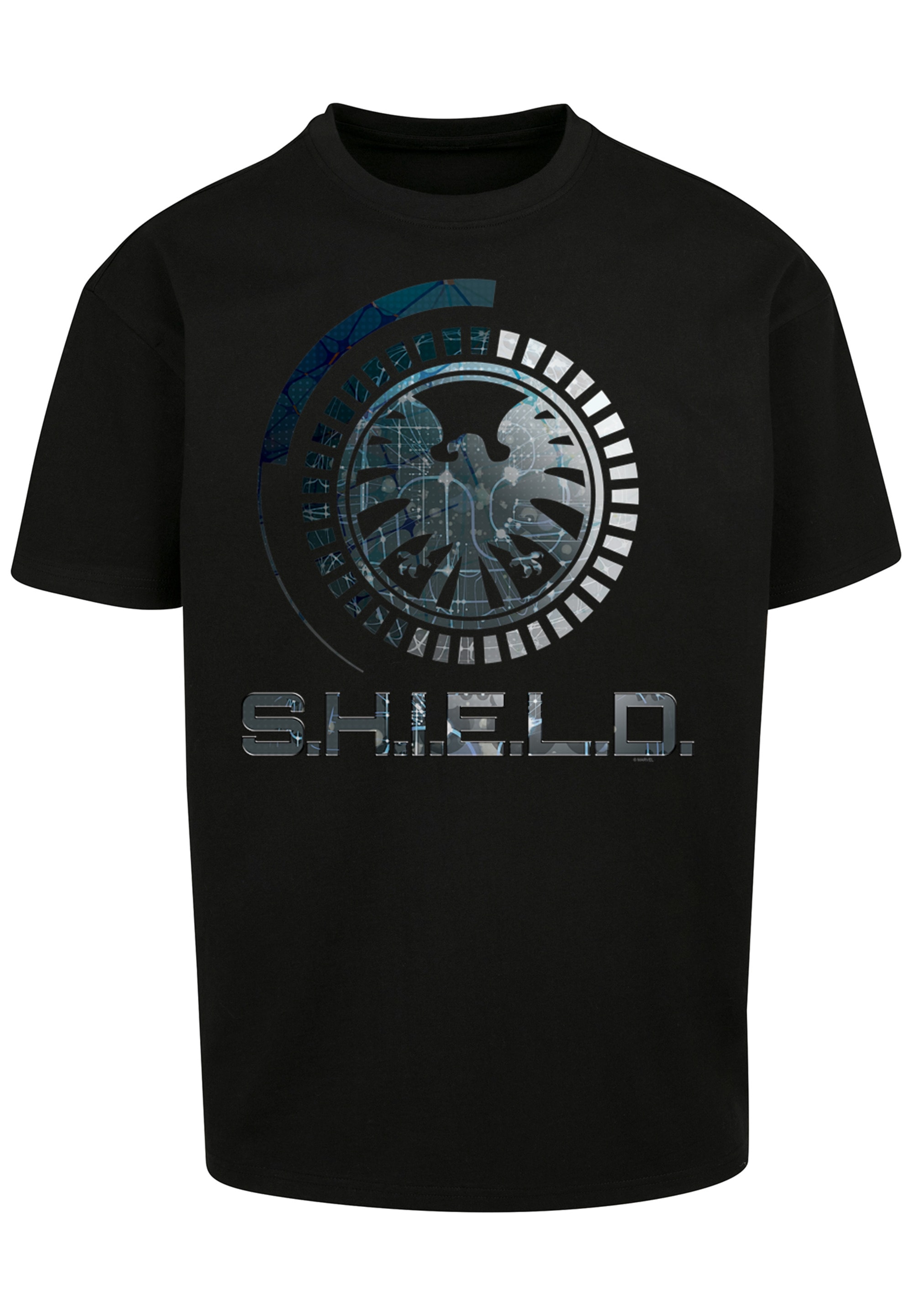 F4NT4STIC T-Shirt »Marvel Avengers Shield Circuits«, Print