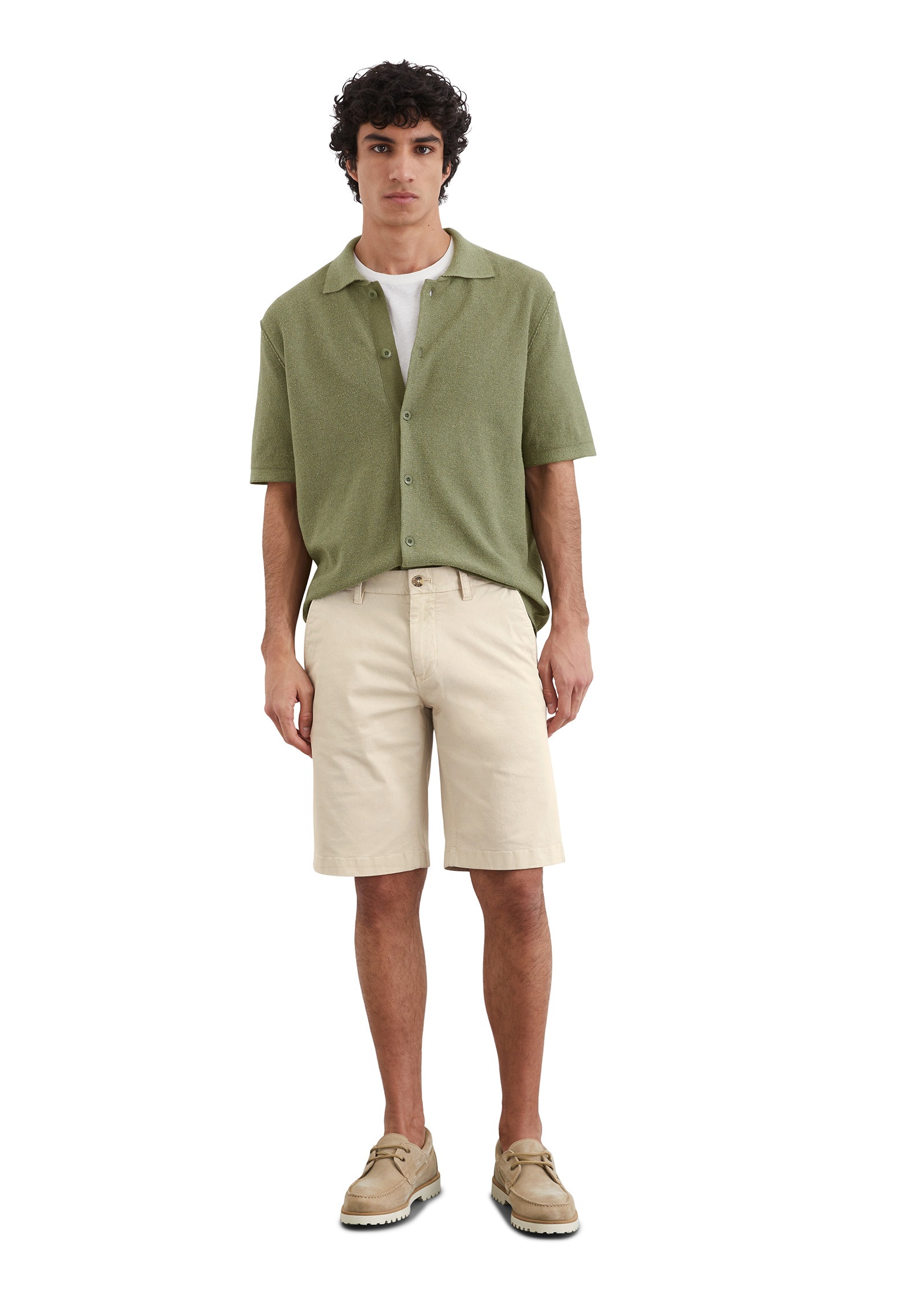 Marc O'Polo Shorts »in softer Twill Stretch-Qualität«