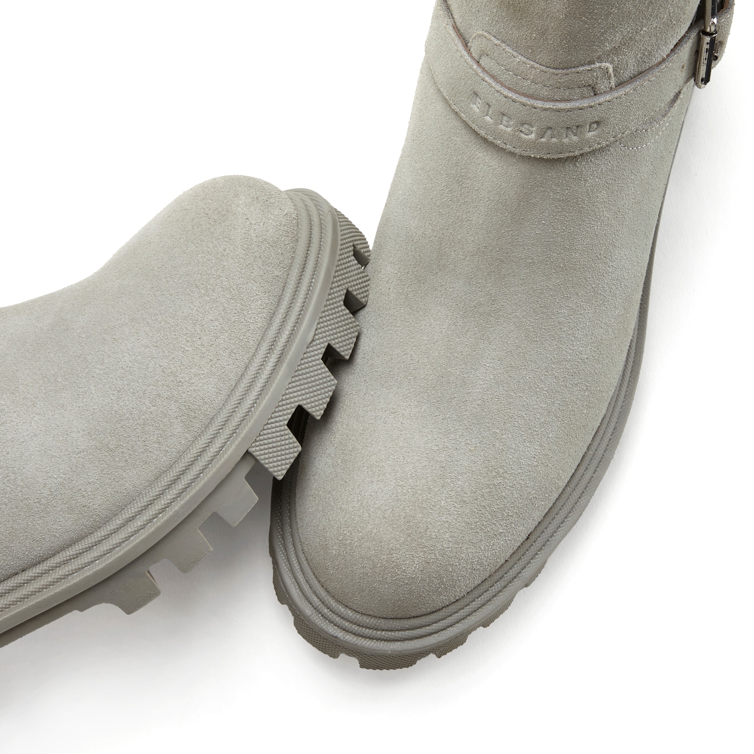 Elbsand Stiefelette, aus Leder mit trendigen Zierschnallen, Stiefel, Boots