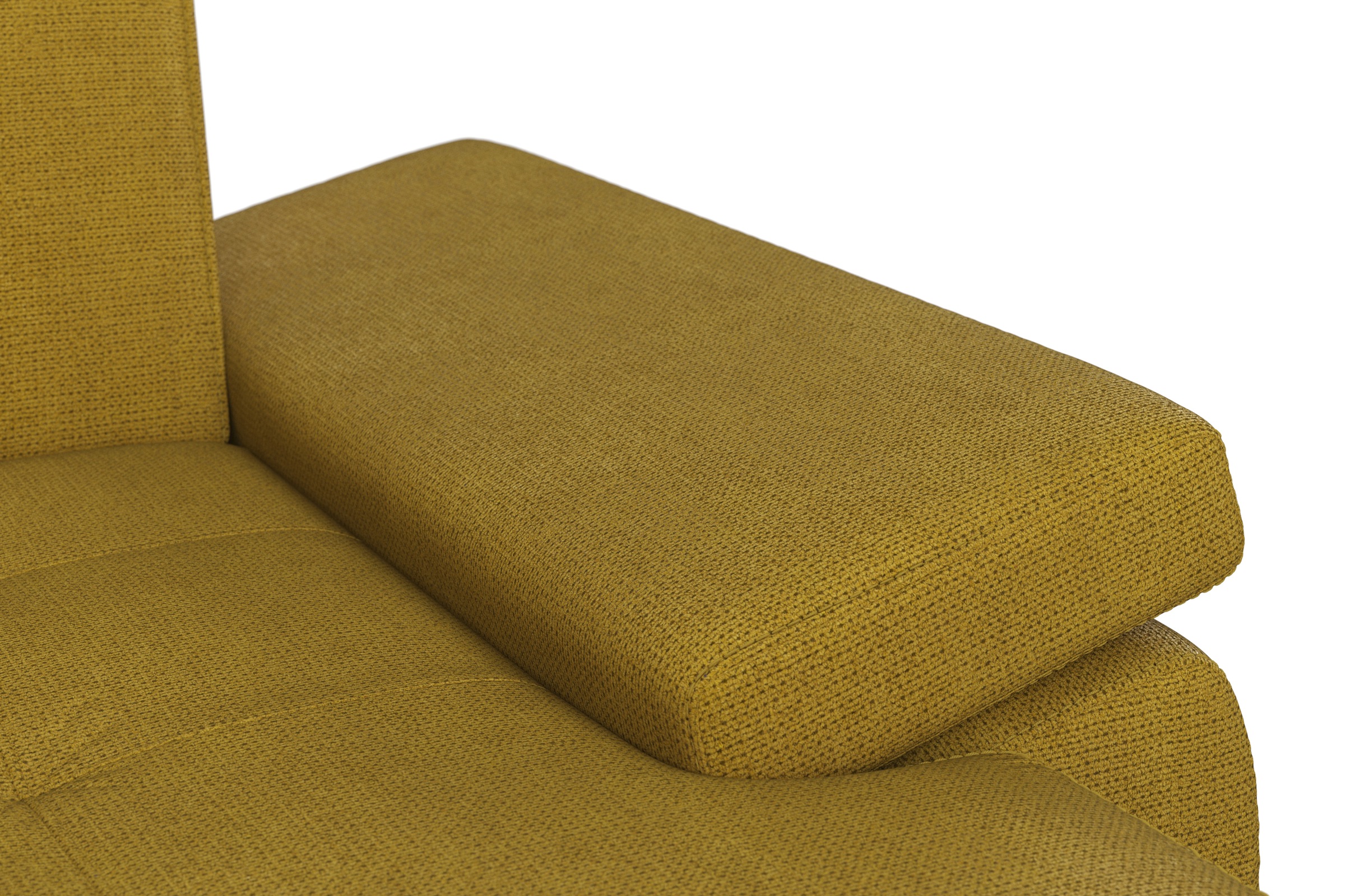 DOMO collection Wohnlandschaft »Capelo U-Form«, mit Armteilverstellung, wahlweise mit Bettfunktion, Federkern