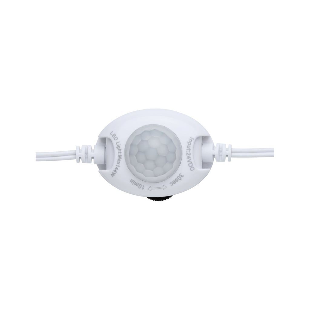 Paulmann LED-Streifen »MaxLED Night PIR Sensor 24V DC max 144W Weiß Kunststoff«