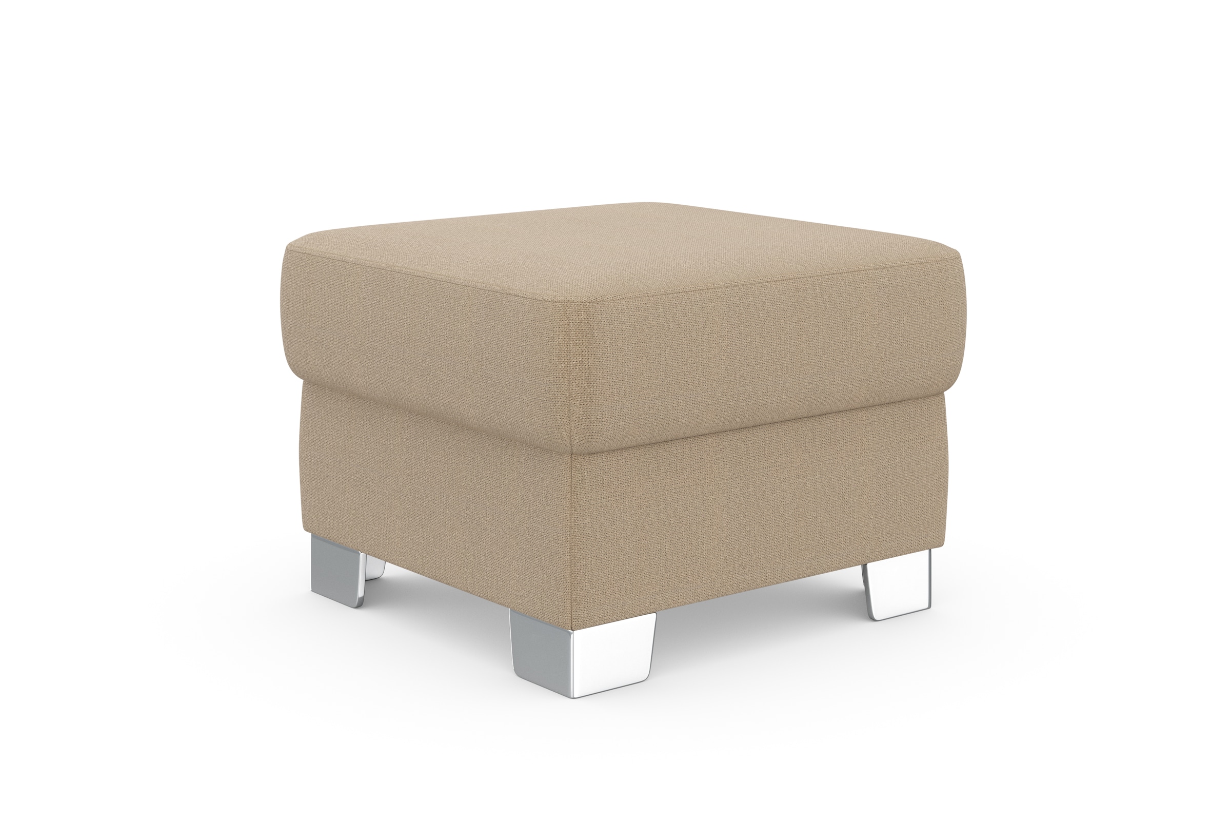 DOMO collection Hocker "Anzio" wahlweise mit Federkern