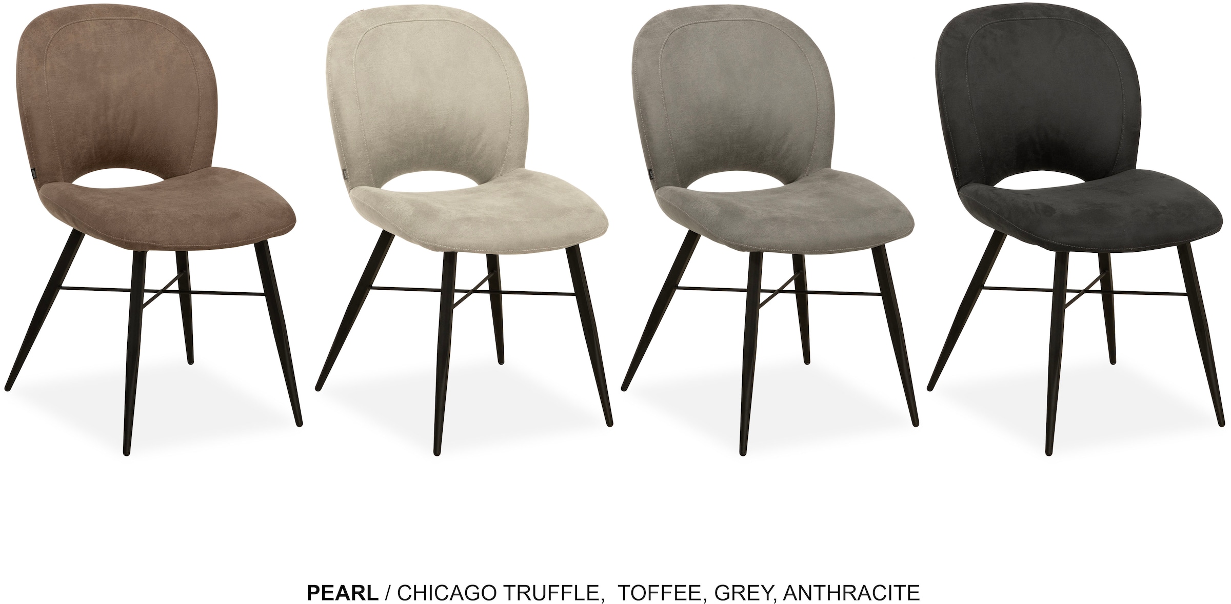 OMG Design Esszimmerstuhl »Pearl« (Set) 2 Stk.Esszimmerstuhl, pflegeleichter Bezug